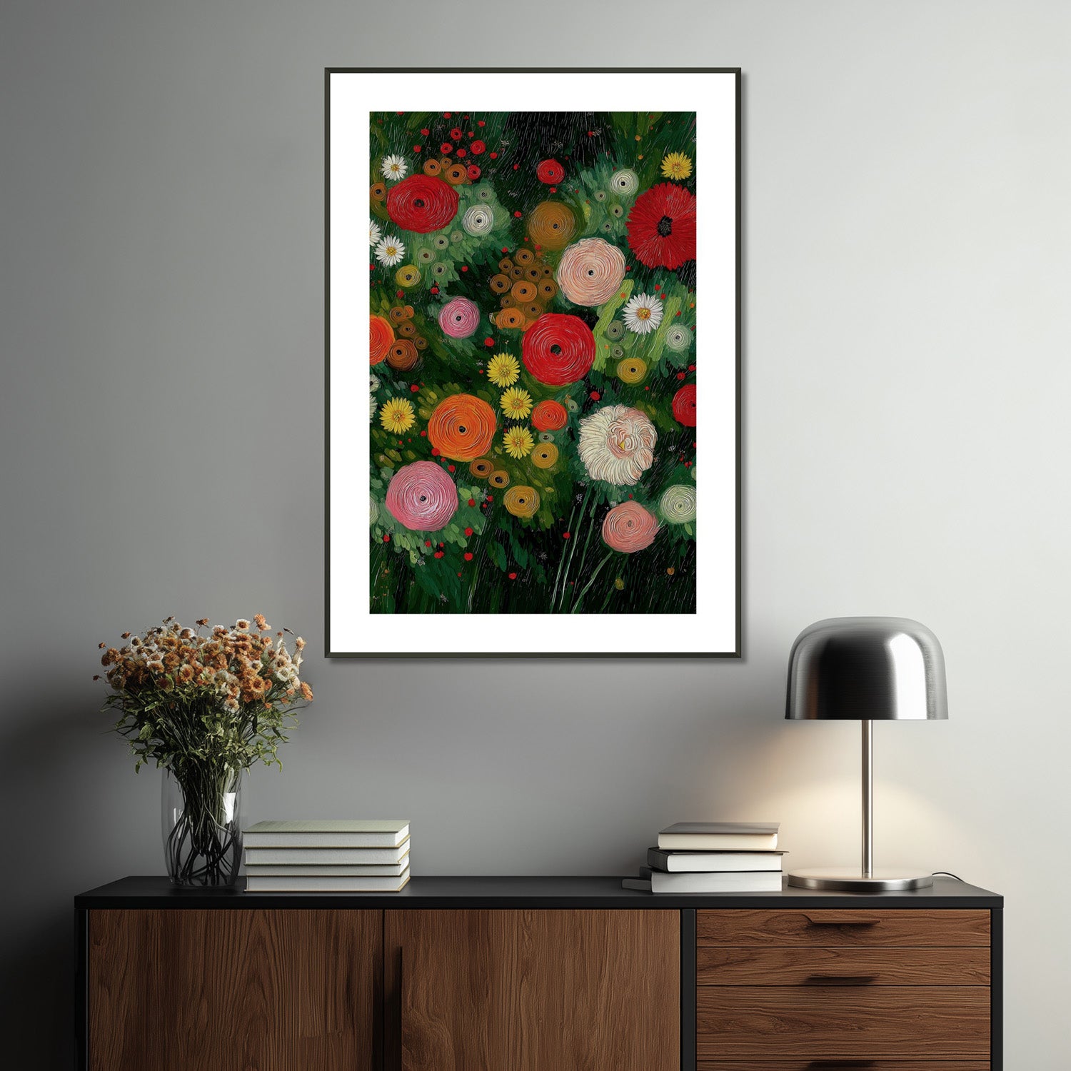 MYSTBIT ART | Flower Meadow No3 Art Print Wall Art