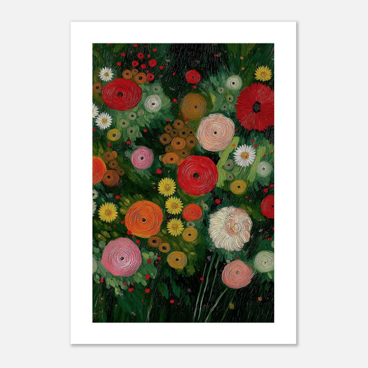 MYSTBIT ART | Flower Meadow No3 Art Print Wall Art