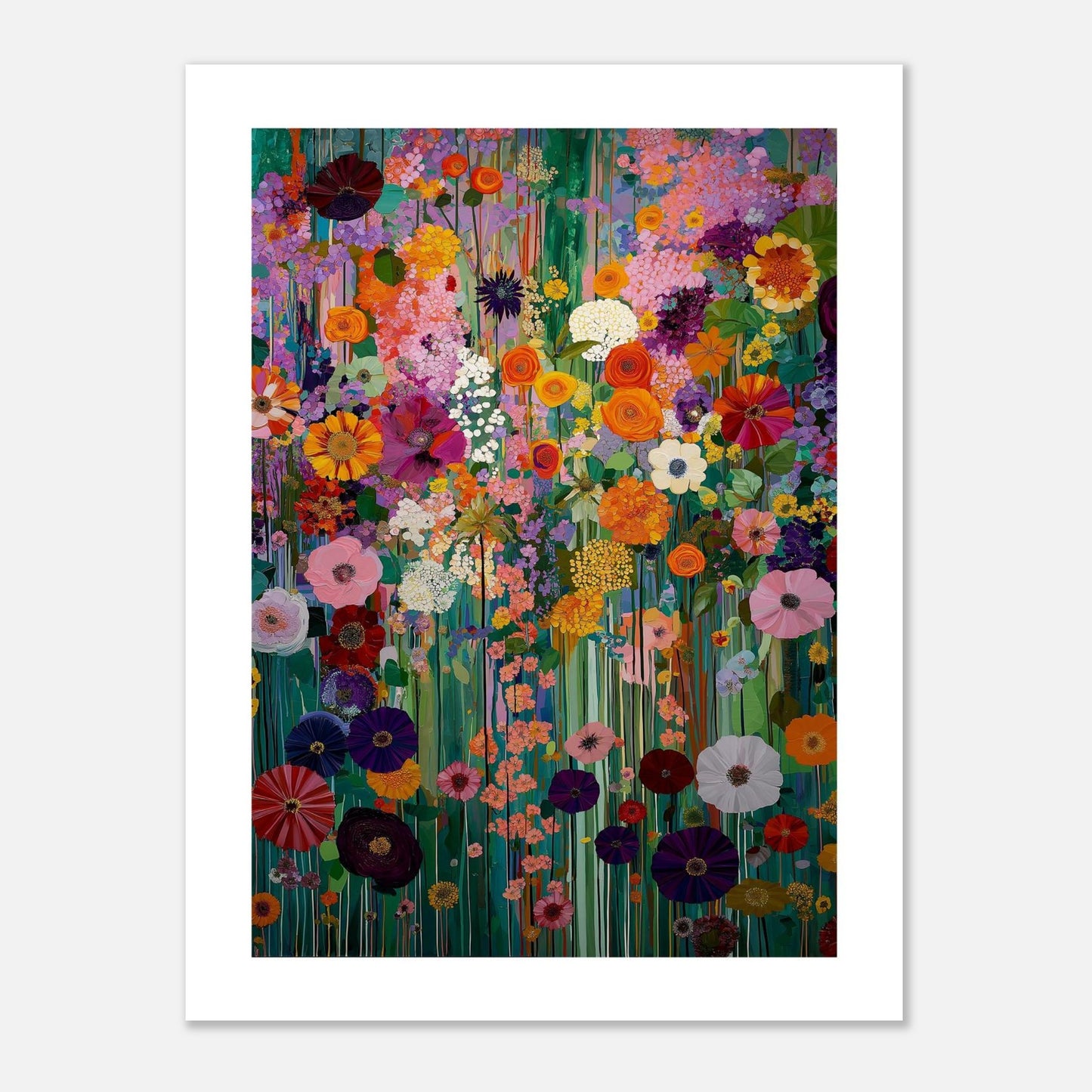 MYSTBIT ART | Flower Meadow No5 Art Print Wall Art