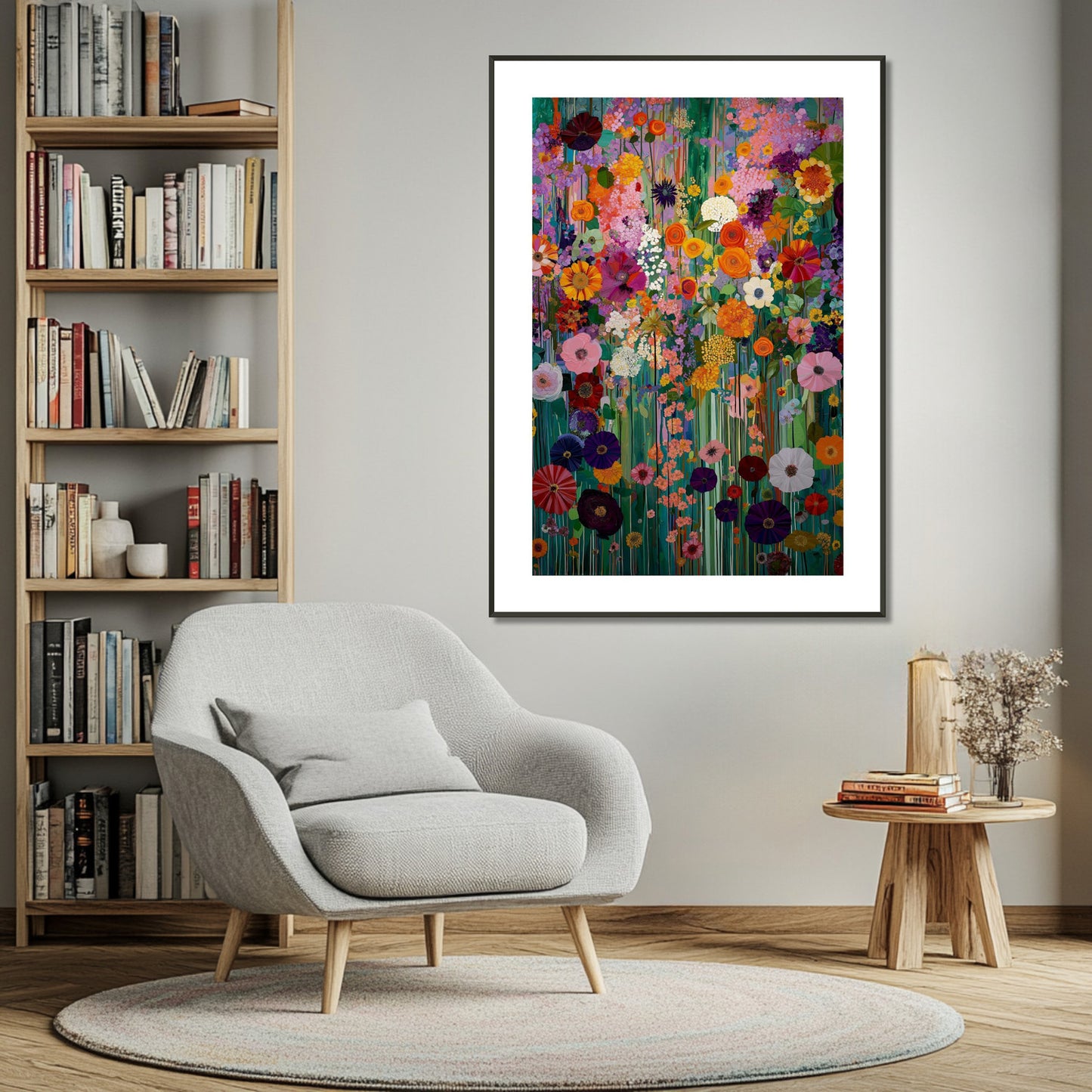 MYSTBIT ART | Flower Meadow No5 Art Print Wall Art