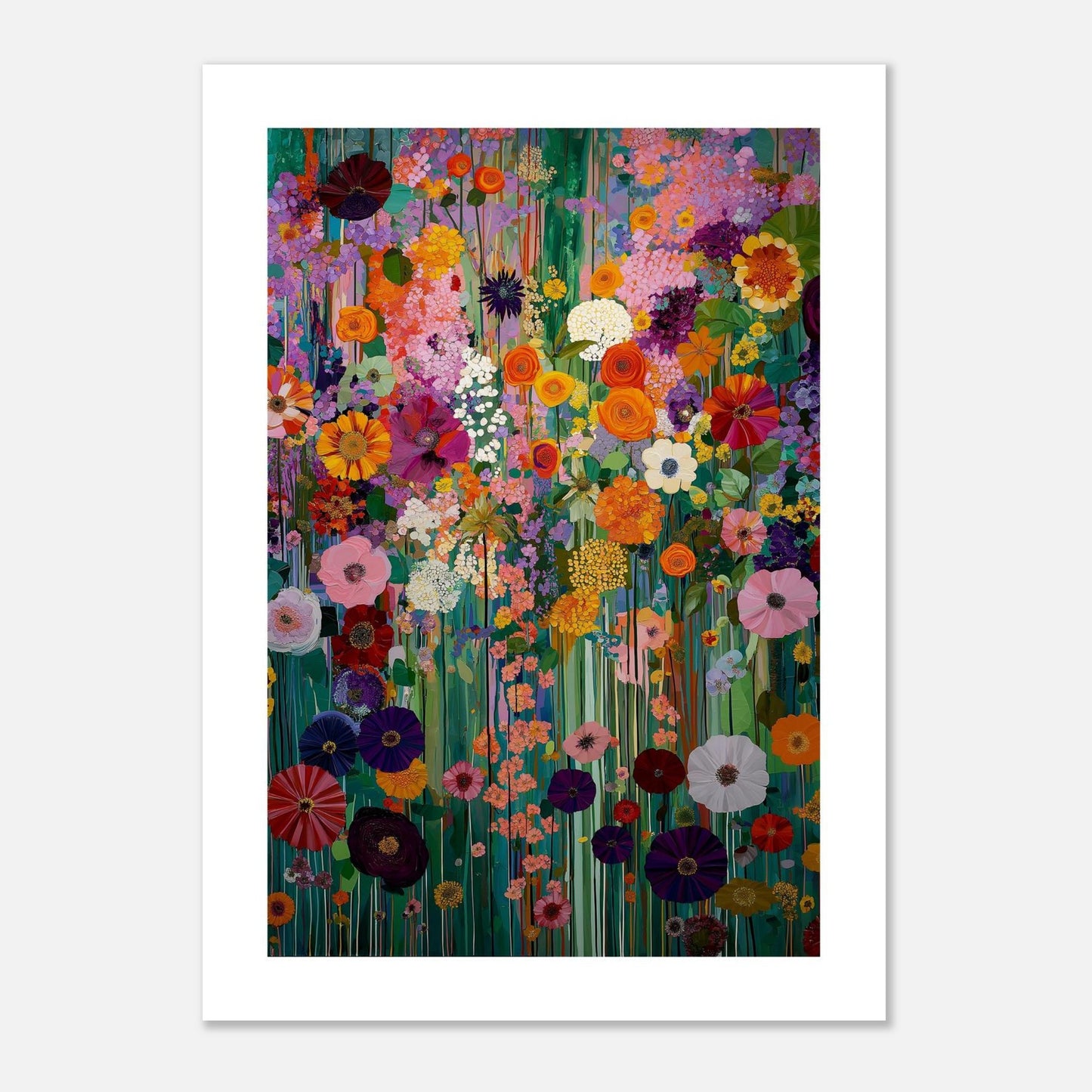 MYSTBIT ART | Flower Meadow No5 Art Print Wall Art