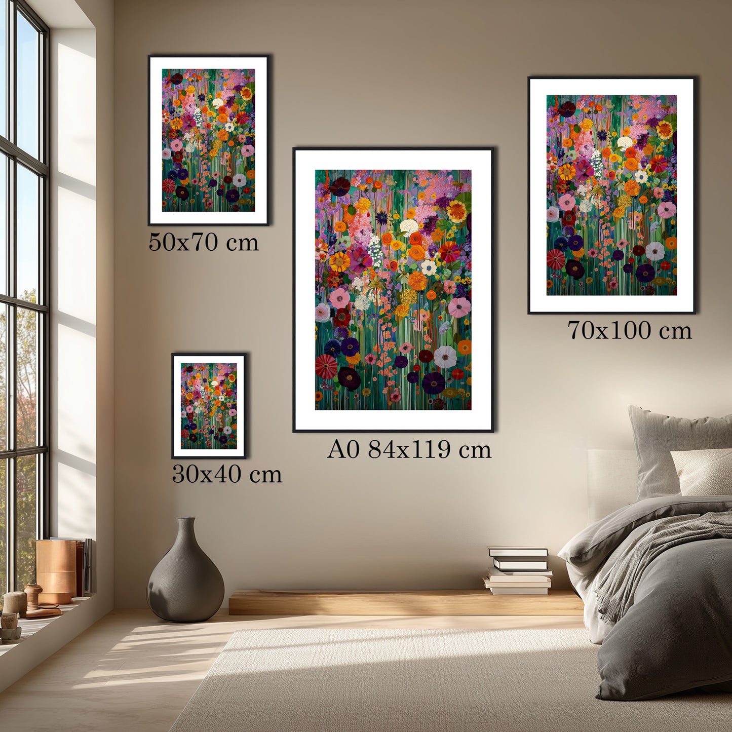 MYSTBIT ART | Flower Meadow No5 Art Print Wall Art