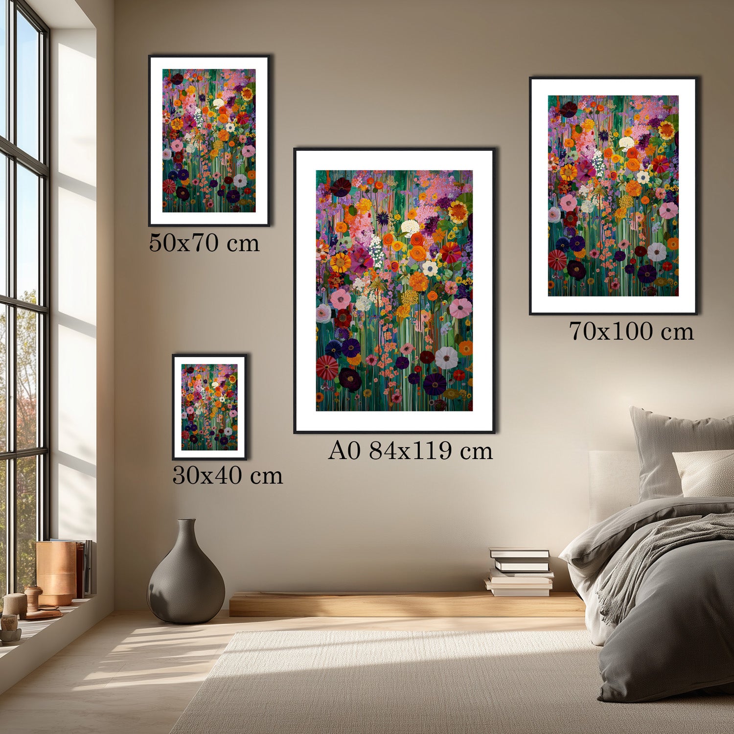 MYSTBIT ART | Flower Meadow No5 Art Print Wall Art