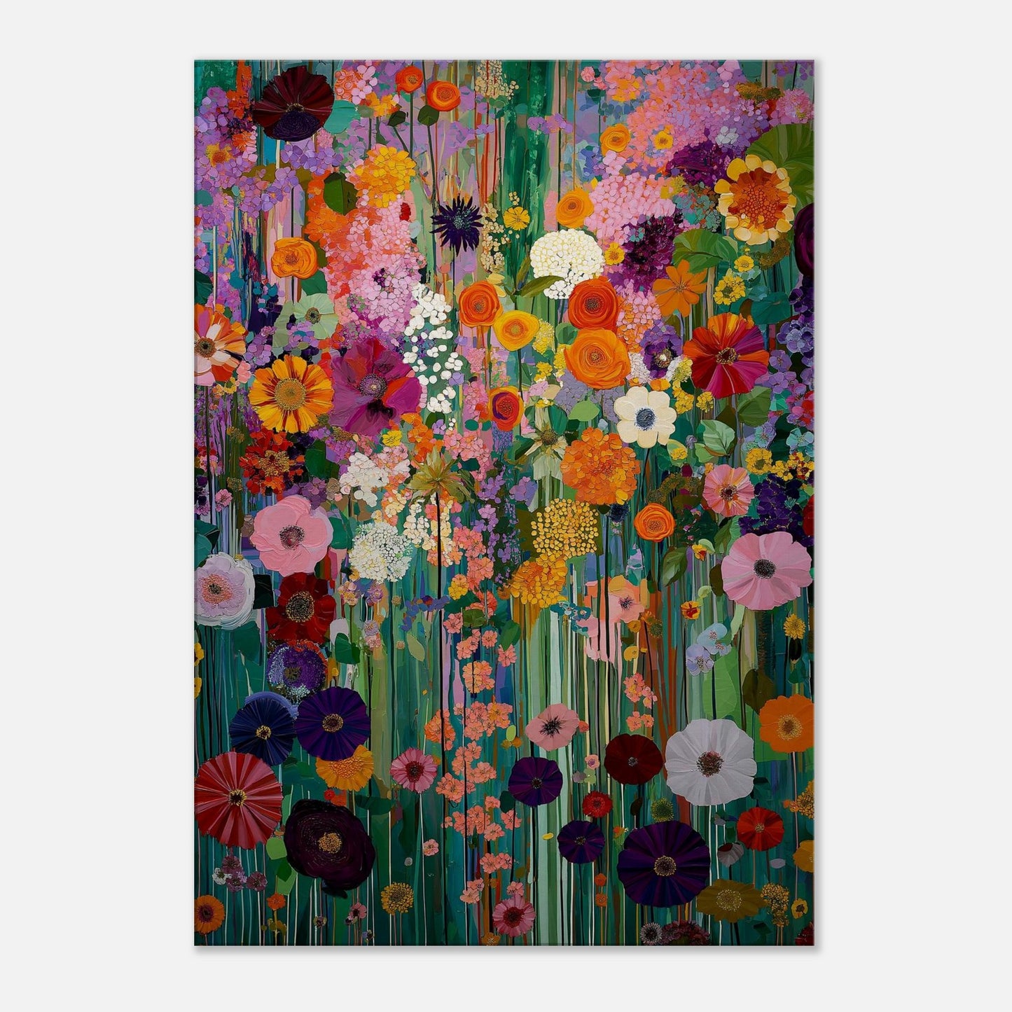 MYSTBIT ART | Flower Meadow No5 Canvas Print Wall Art
