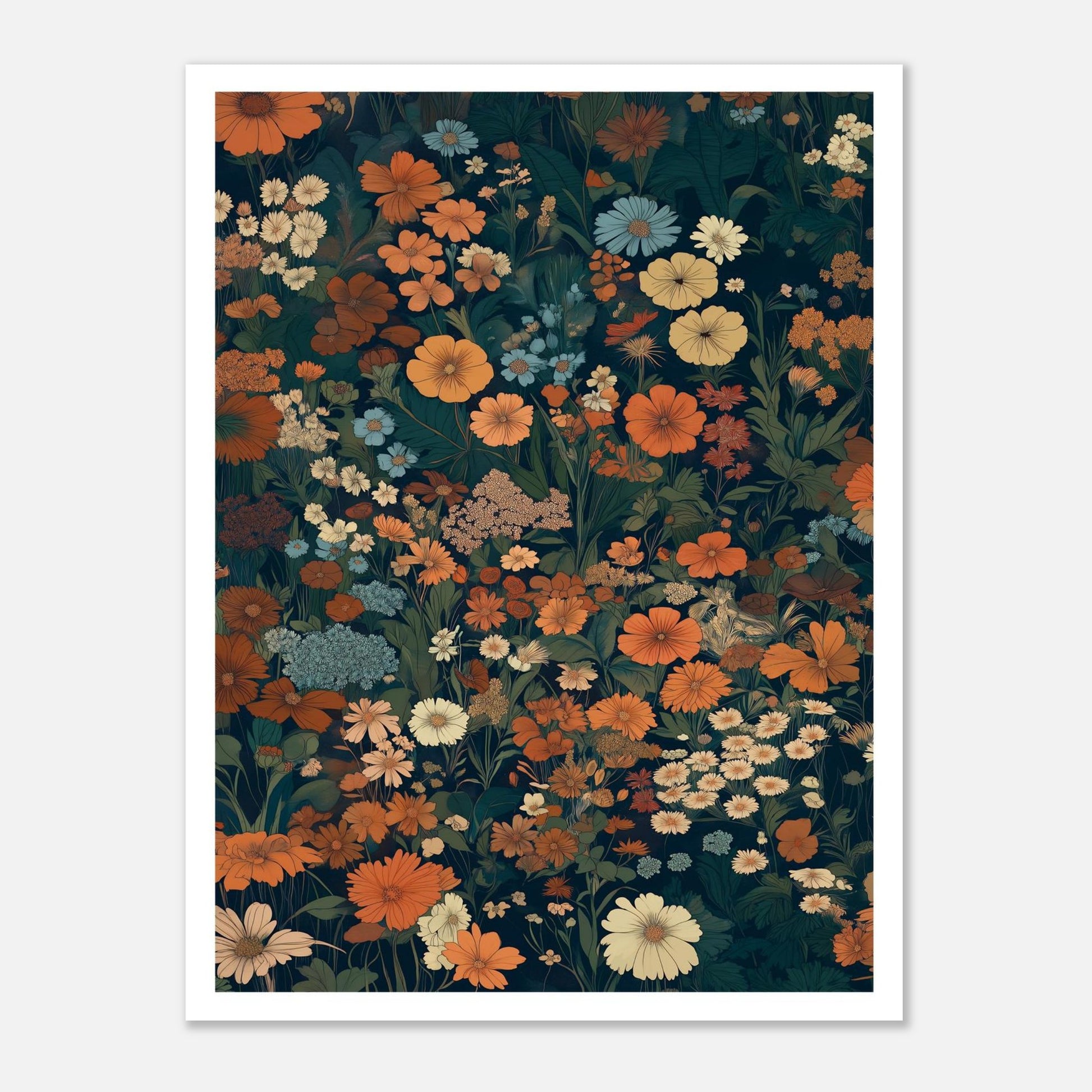 MYSTBIT ART | Flower Meadow No6 Art Print Wall Art