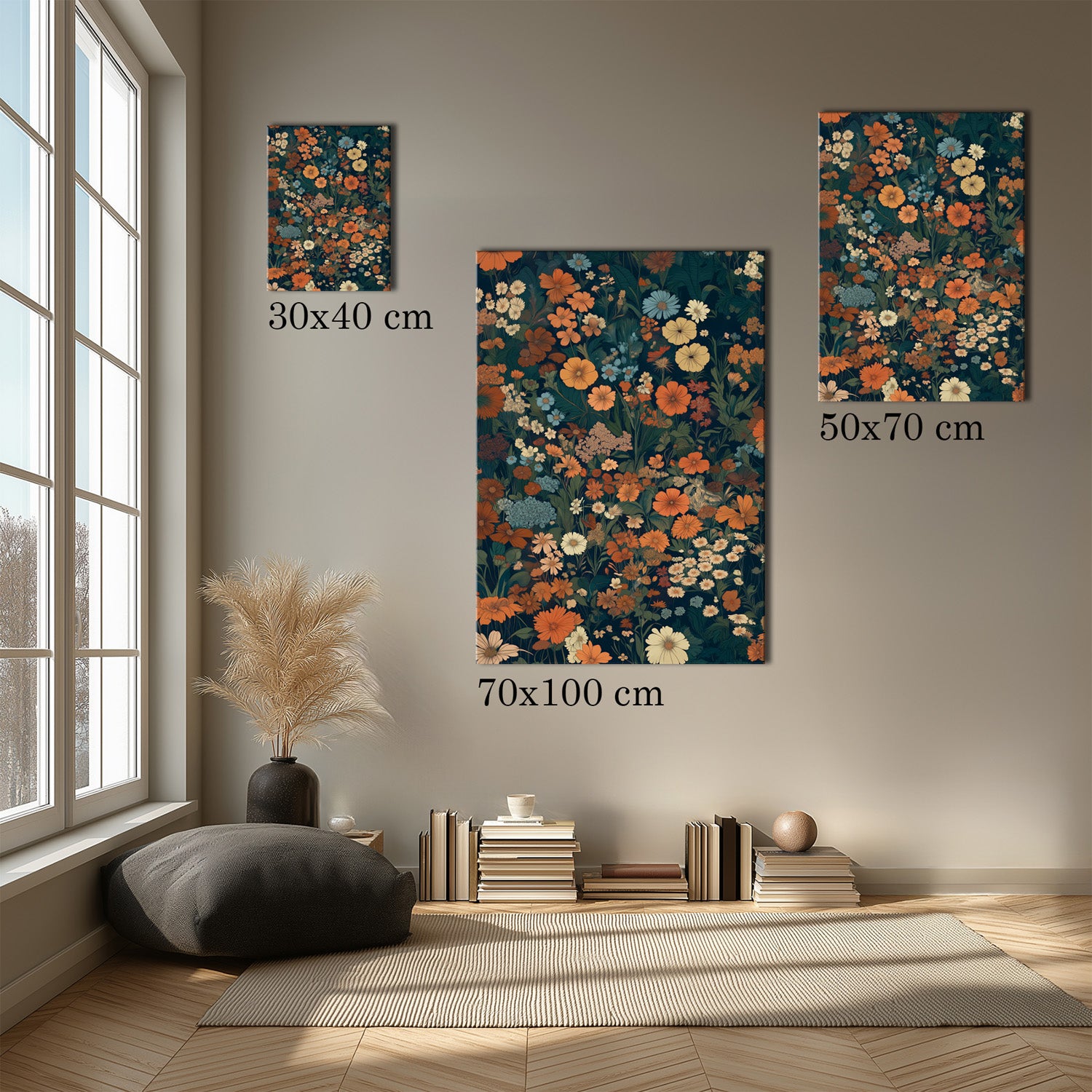MYSTBIT ART | Flower Meadow No6 Art Print Wall Art