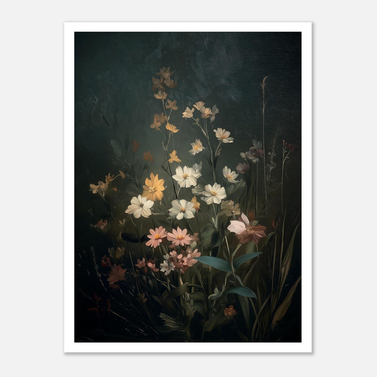 MYSTBIT ART | Flower Meadow No7 Art Print Wall Art