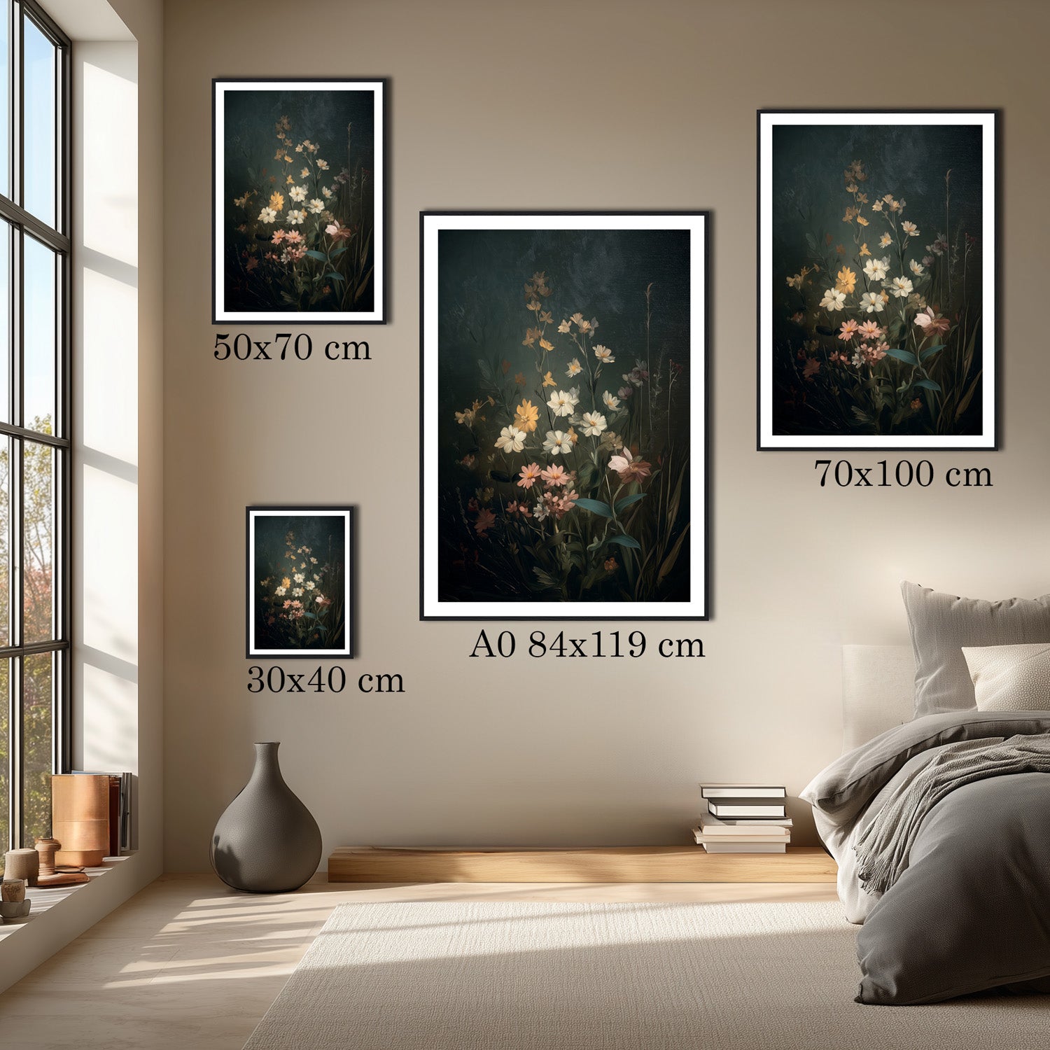 MYSTBIT ART | Flower Meadow No7 Art Print Wall Art