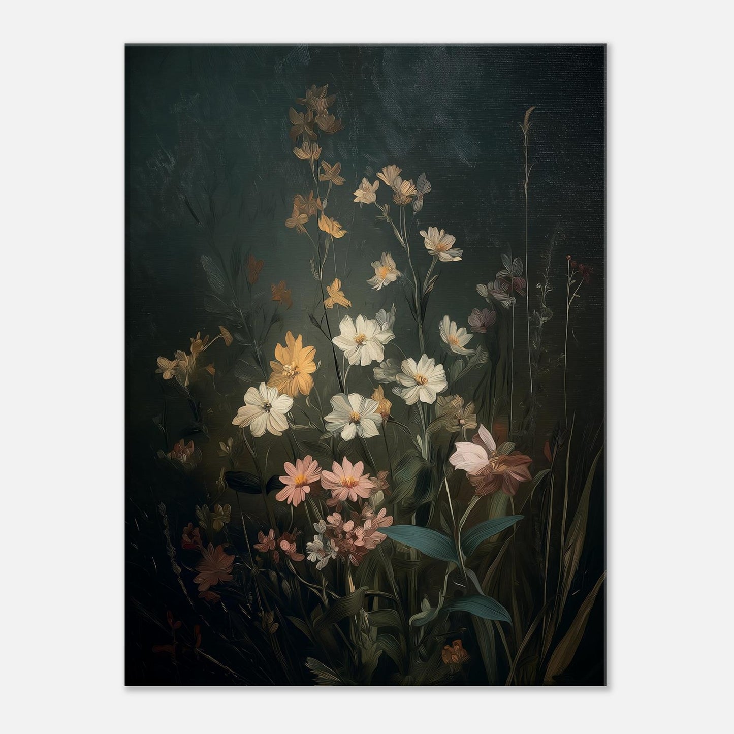 MYSTBIT ART | Flower Meadow No7 Canvas Print Wall Art