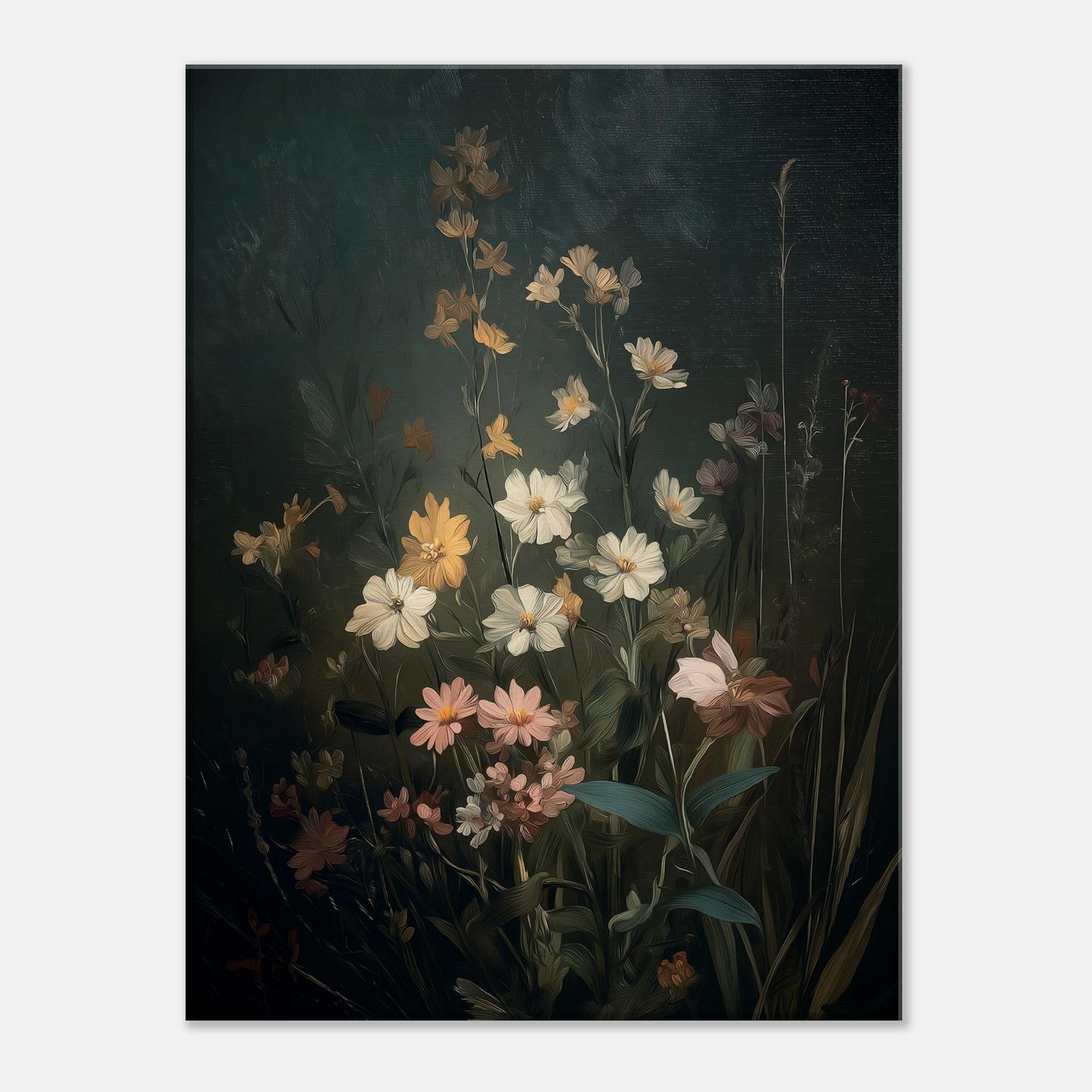 MYSTBIT ART | Flower Meadow No7 Canvas Print Wall Art