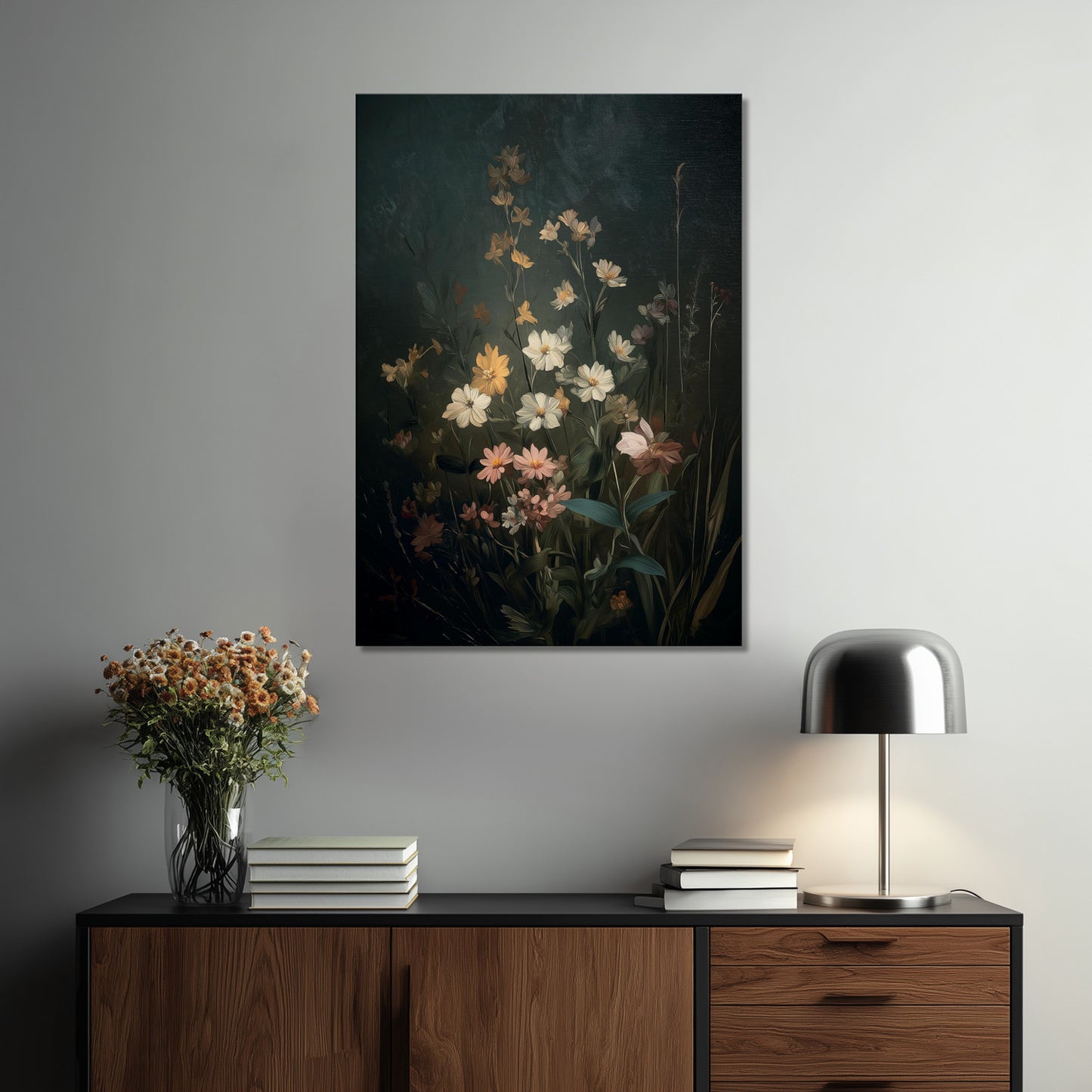 MYSTBIT ART | Flower Meadow No7 Canvas Print Wall Art