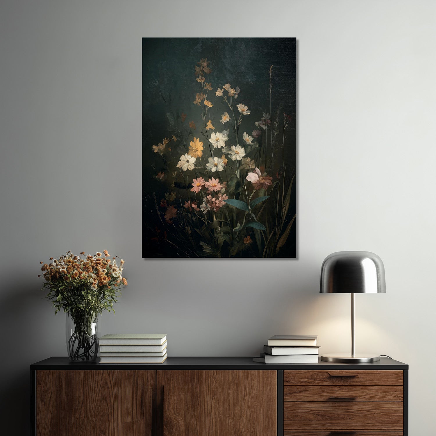 MYSTBIT ART | Flower Meadow No7 Canvas Print Wall Art