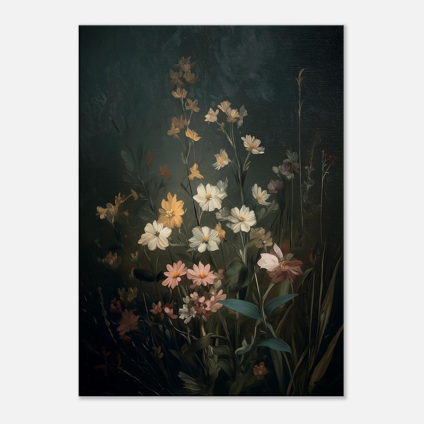 MYSTBIT ART | Flower Meadow No7 Canvas Print Wall Art