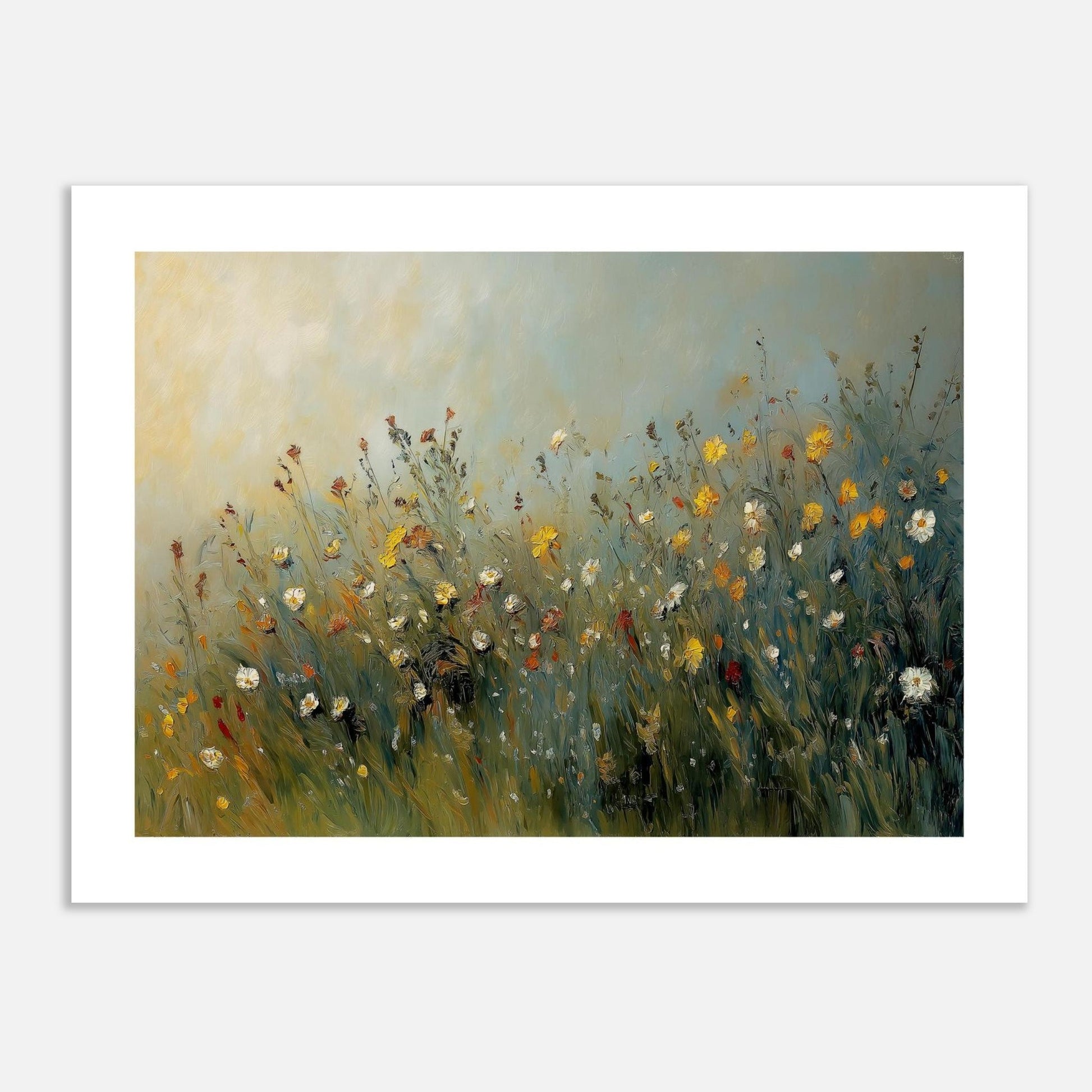 MYSTBIT ART | Flower Meadow No8 Art Print Wall Art