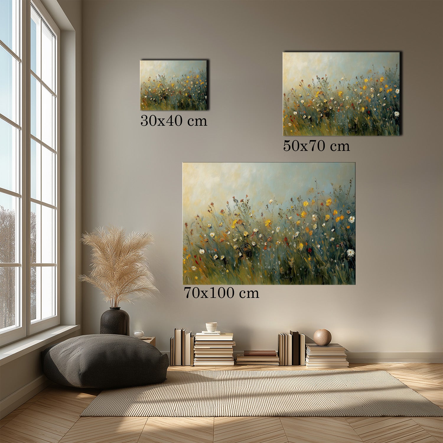 MYSTBIT ART | Flower Meadow No8 Art Print Wall Art