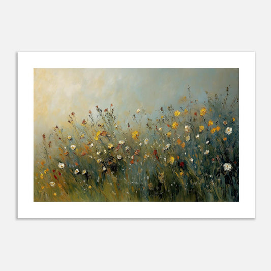 MYSTBIT ART | Flower Meadow No8 Art Print Wall Art