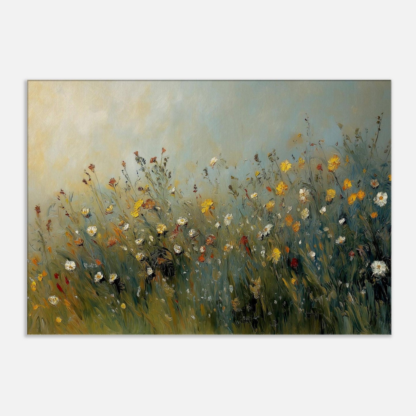 MYSTBIT ART | Flower Meadow No8 Canvas Print Wall Art