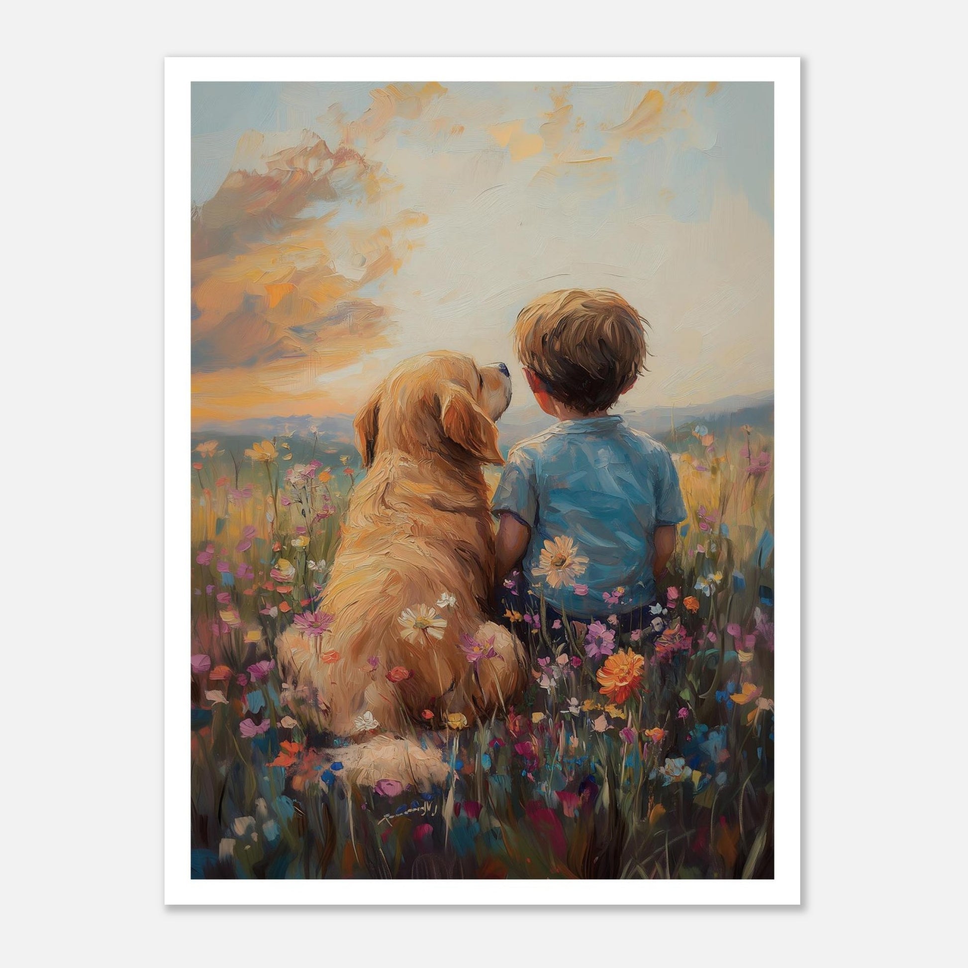 MYSTBIT ART | Forever By Your Side Art Print Wall Art