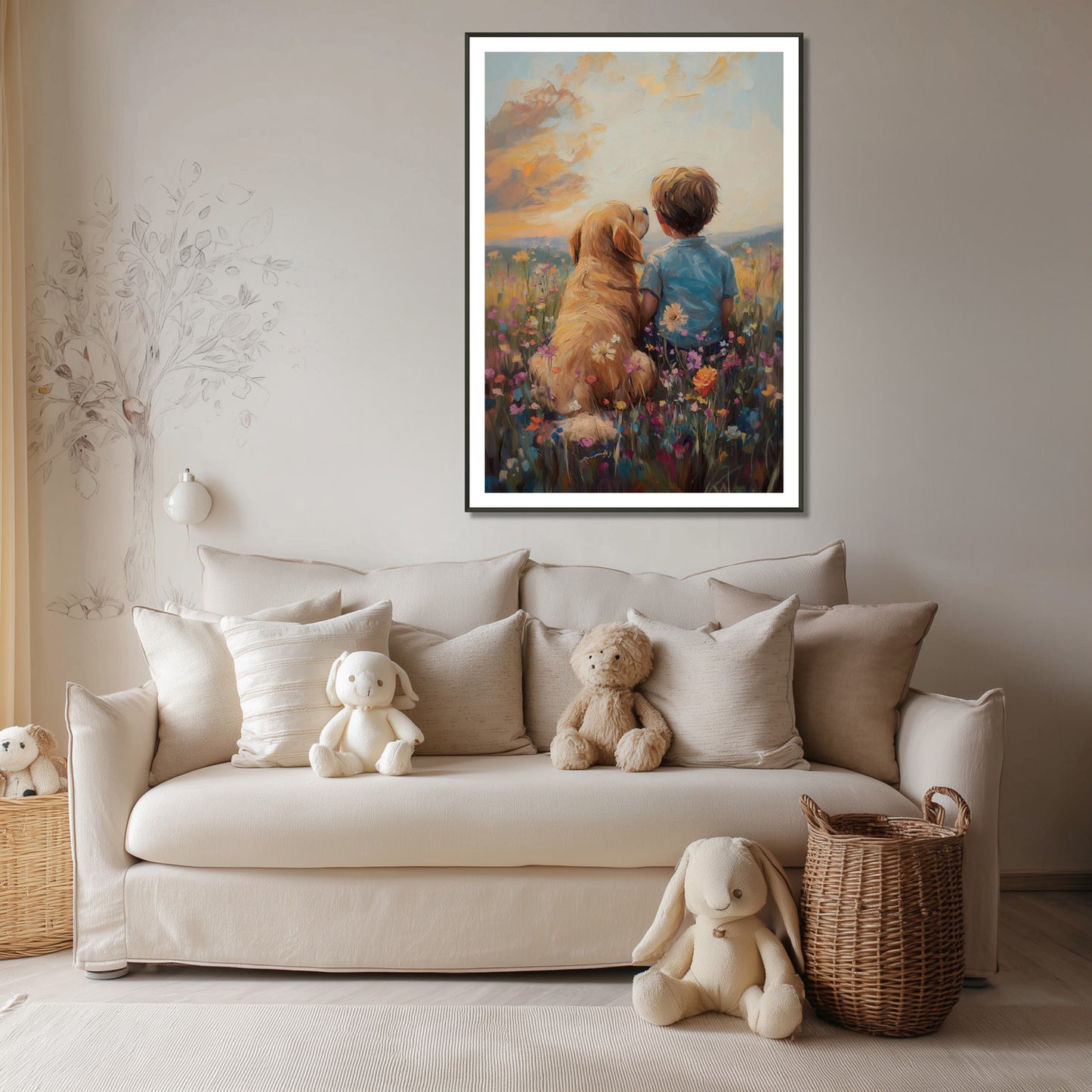 MYSTBIT ART | Forever By Your Side Art Print Wall Art