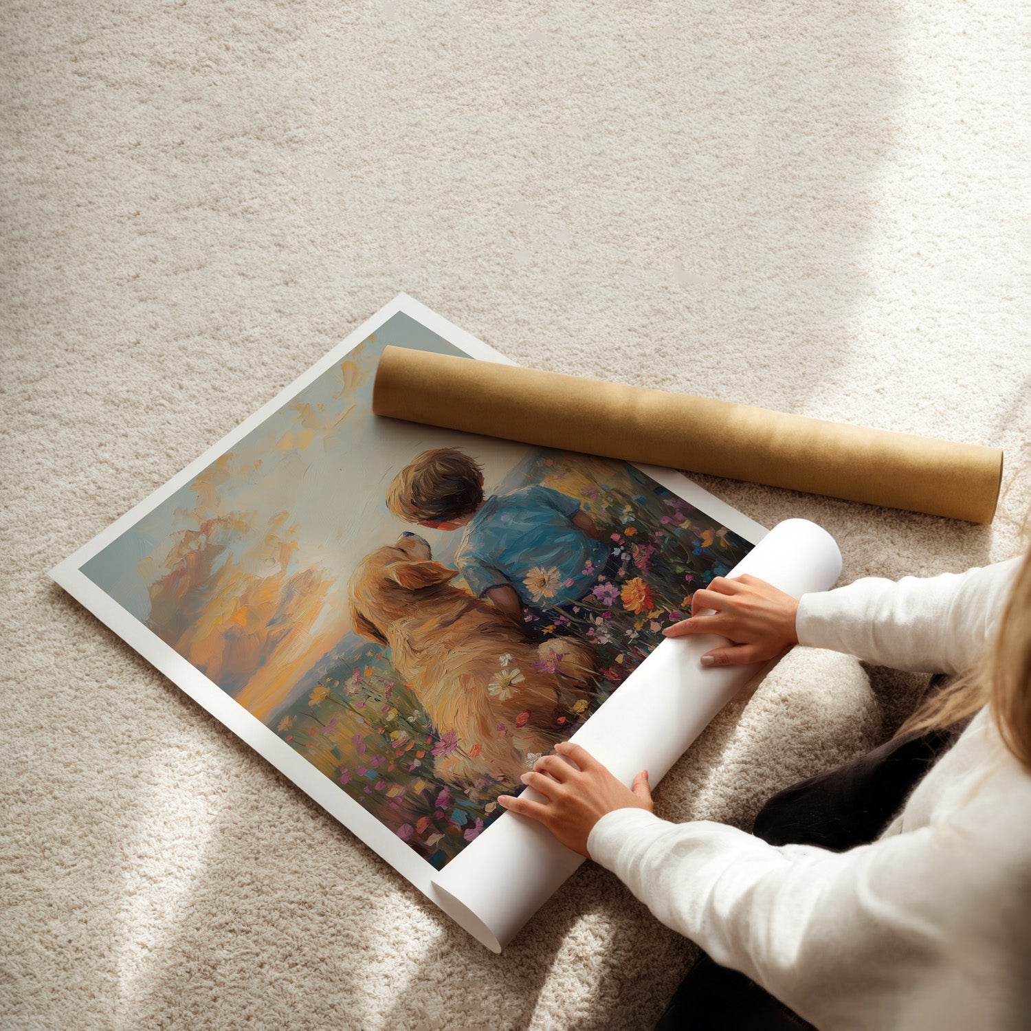 MYSTBIT ART | Forever By Your Side Art Print Wall Art