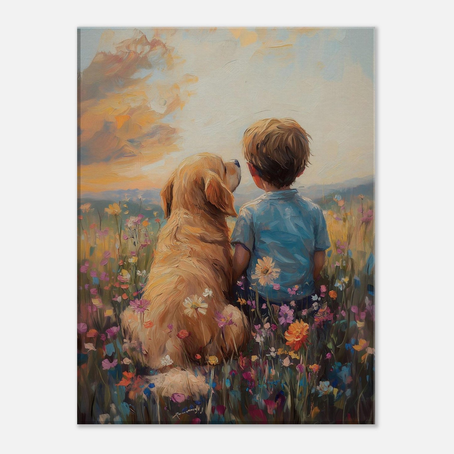 MYSTBIT ART | Forever By Your Side Canvas Print Wall Art