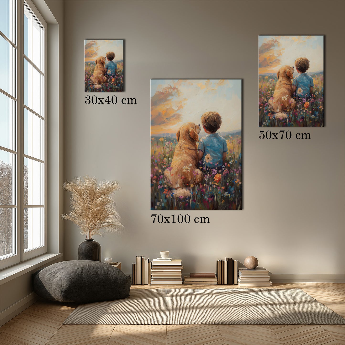 MYSTBIT ART | Forever By Your Side Canvas Print Wall Art