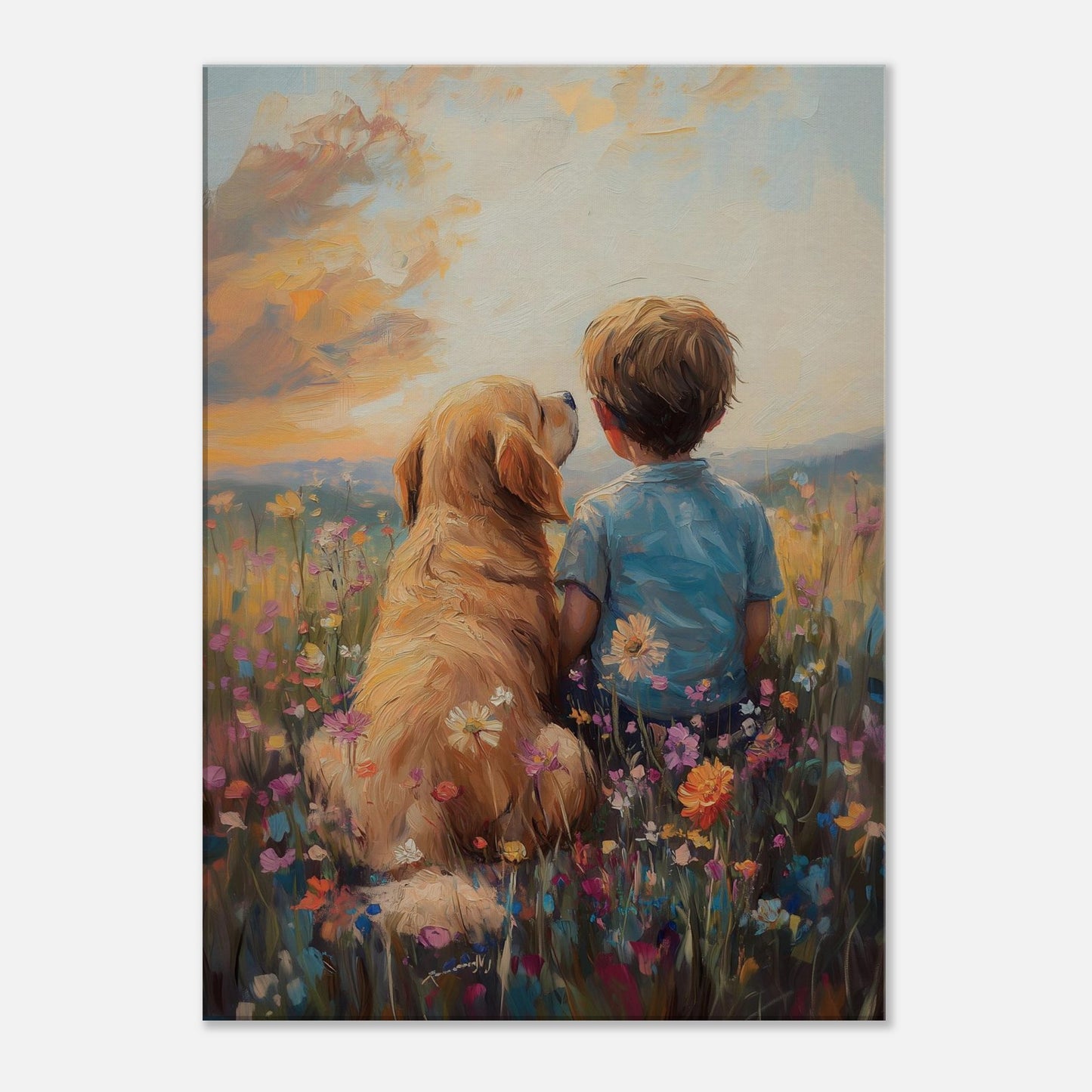 MYSTBIT ART | Forever By Your Side Canvas Print Wall Art