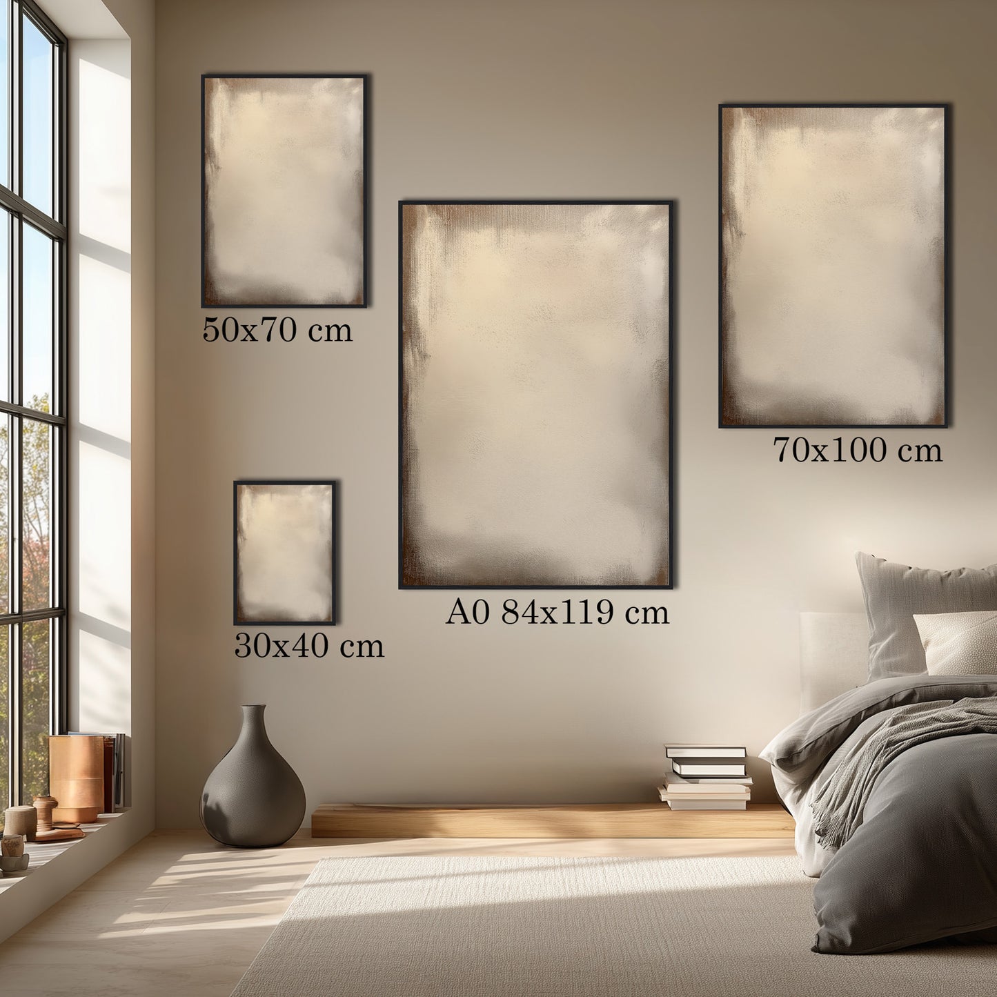 MYSTBIT ART | Gentle Fade Art Print Wall Art