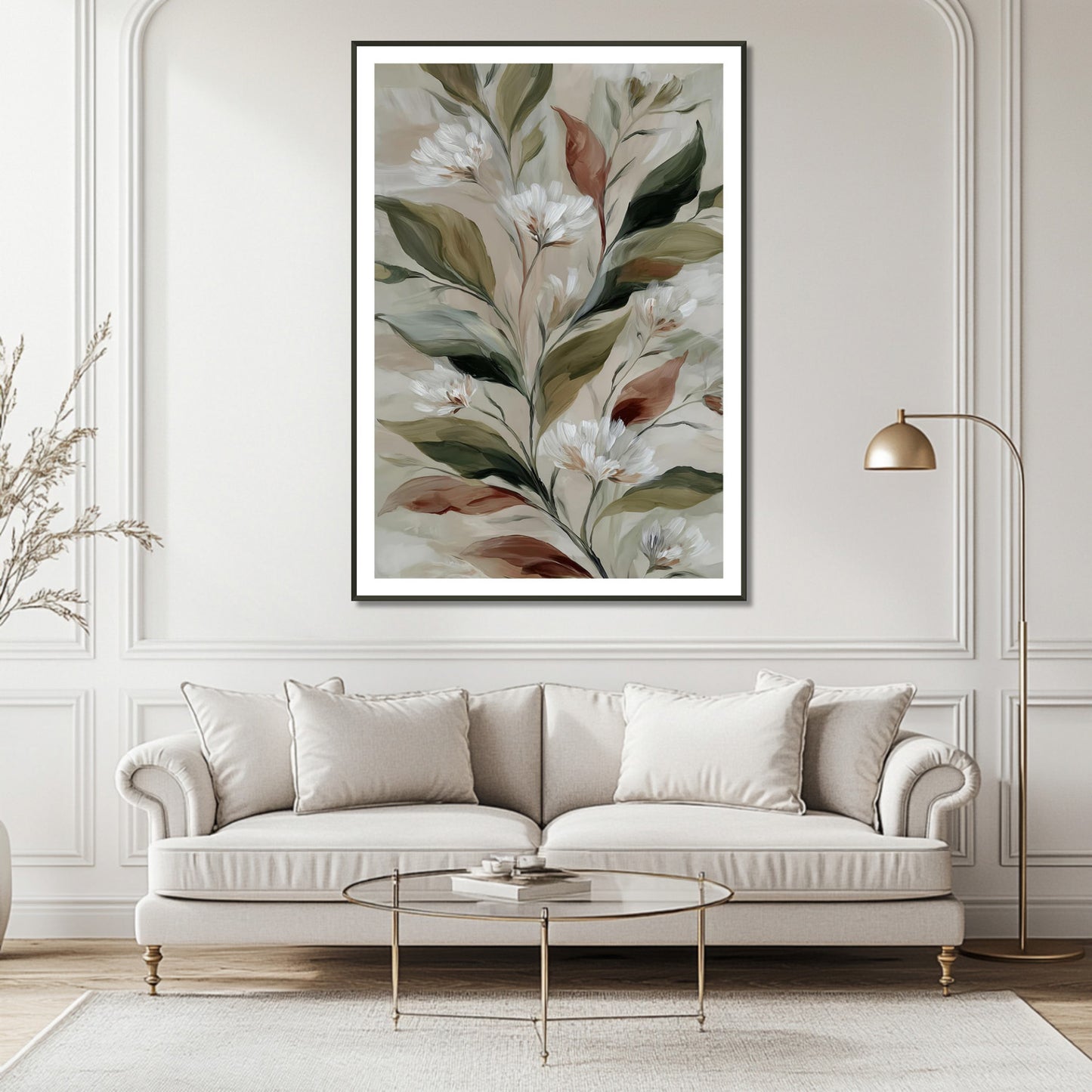 MYSTBIT ART | Gentle Flourish Art Print Wall Art