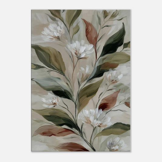 MYSTBIT ART | Gentle Flourish Canvas Print Wall Art