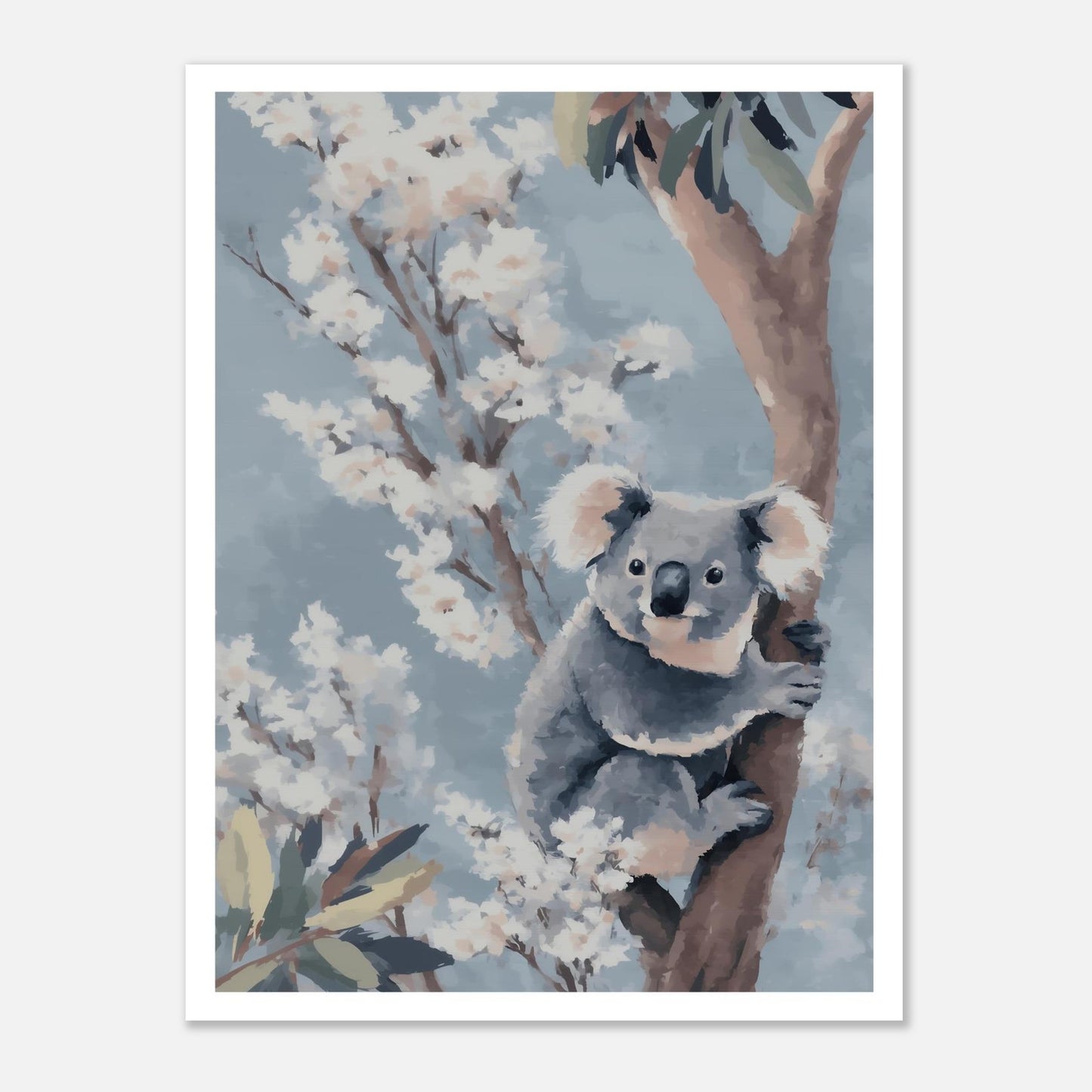 MYSTBIT ART | Gentle Koala Art Print Wall Art