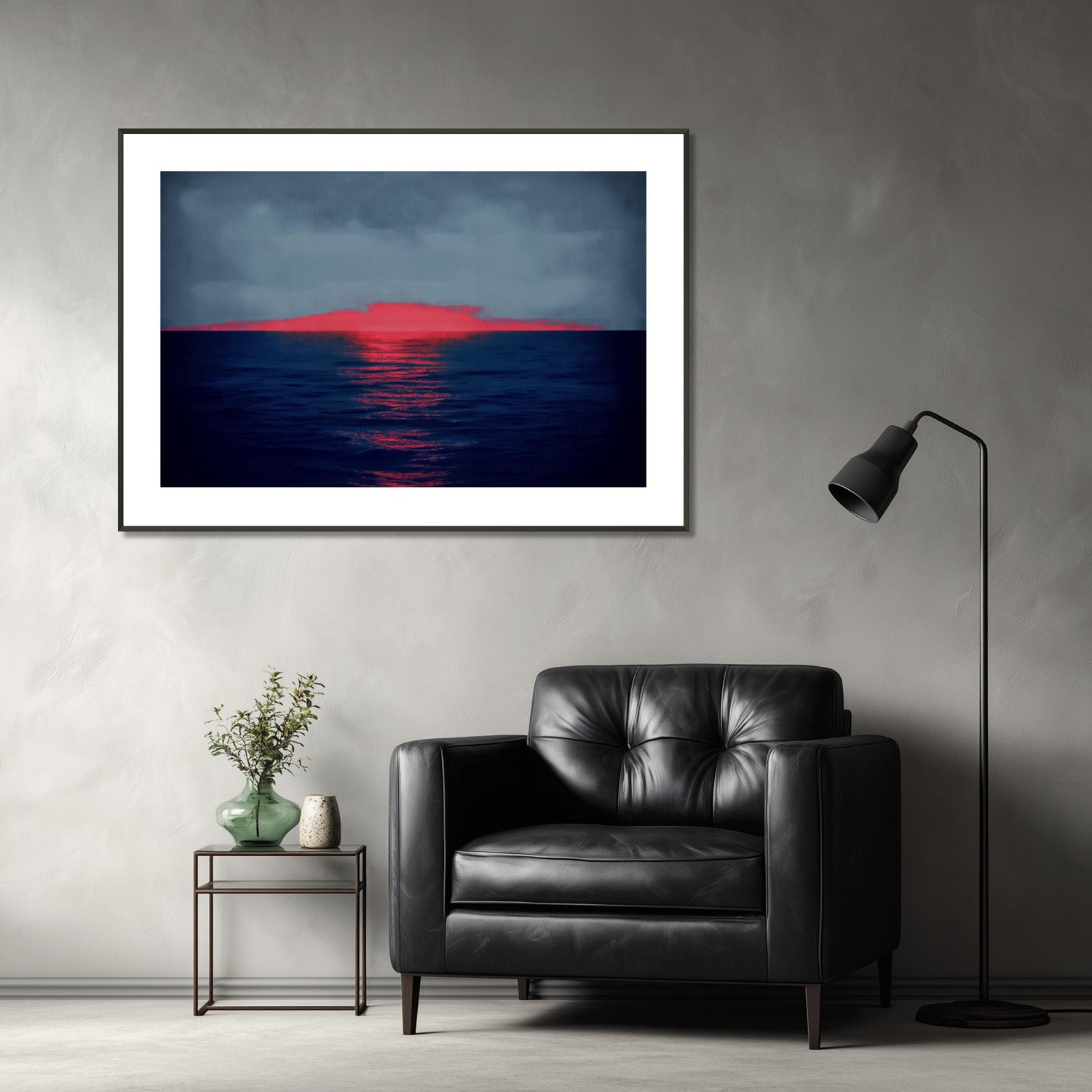 MYSTBIT ART | Glowing Horizon Art Print Wall Art