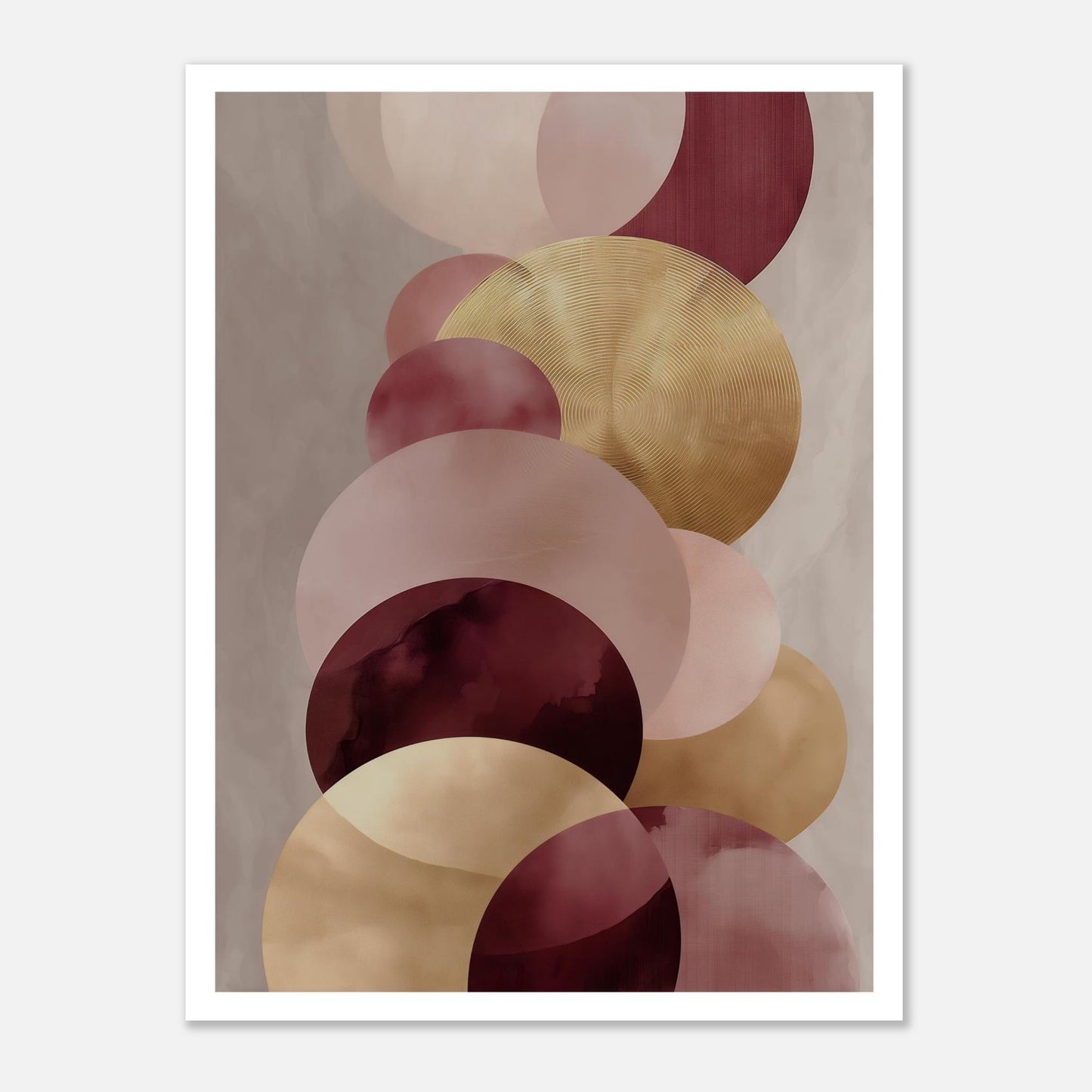 MYSTBIT ART | Golden Softness Art Print Wall Art