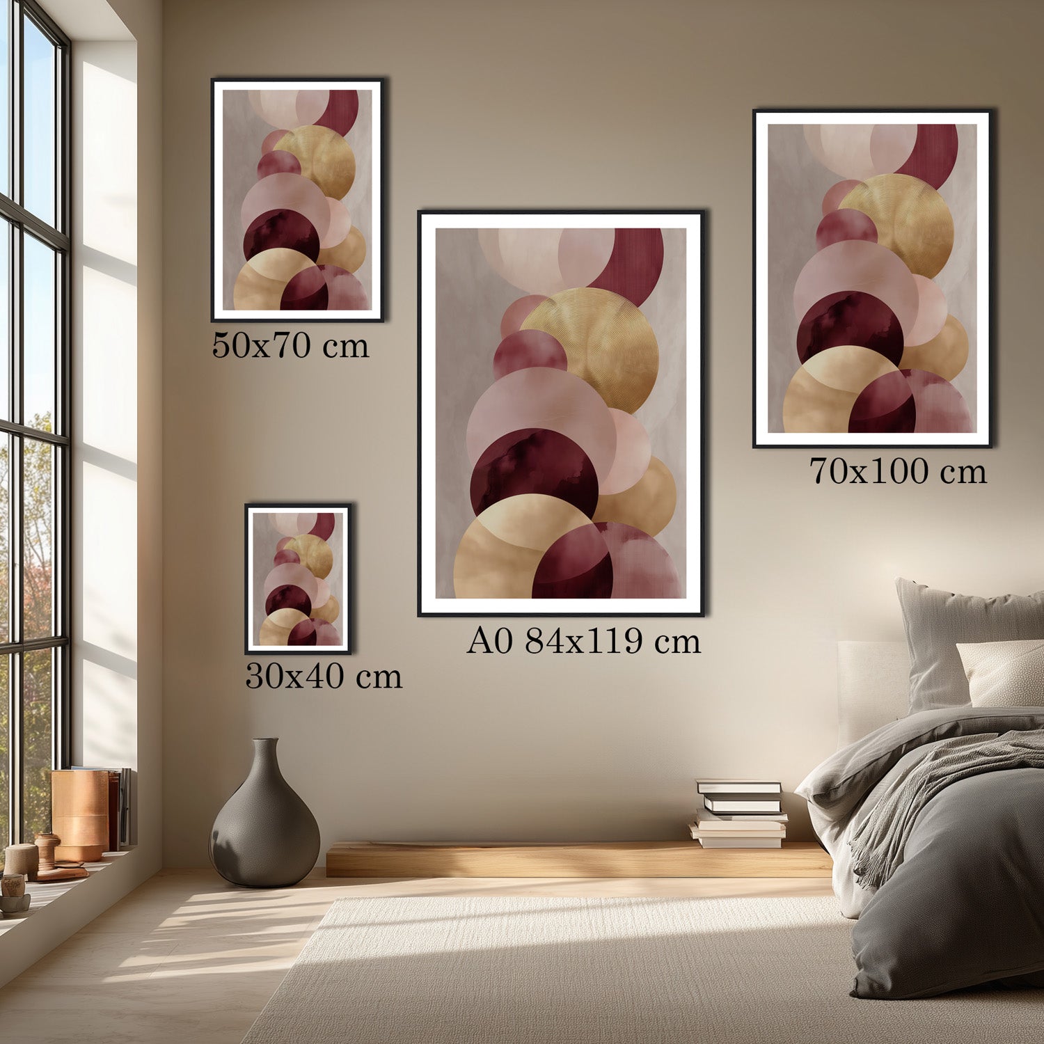 MYSTBIT ART | Golden Softness Art Print Wall Art