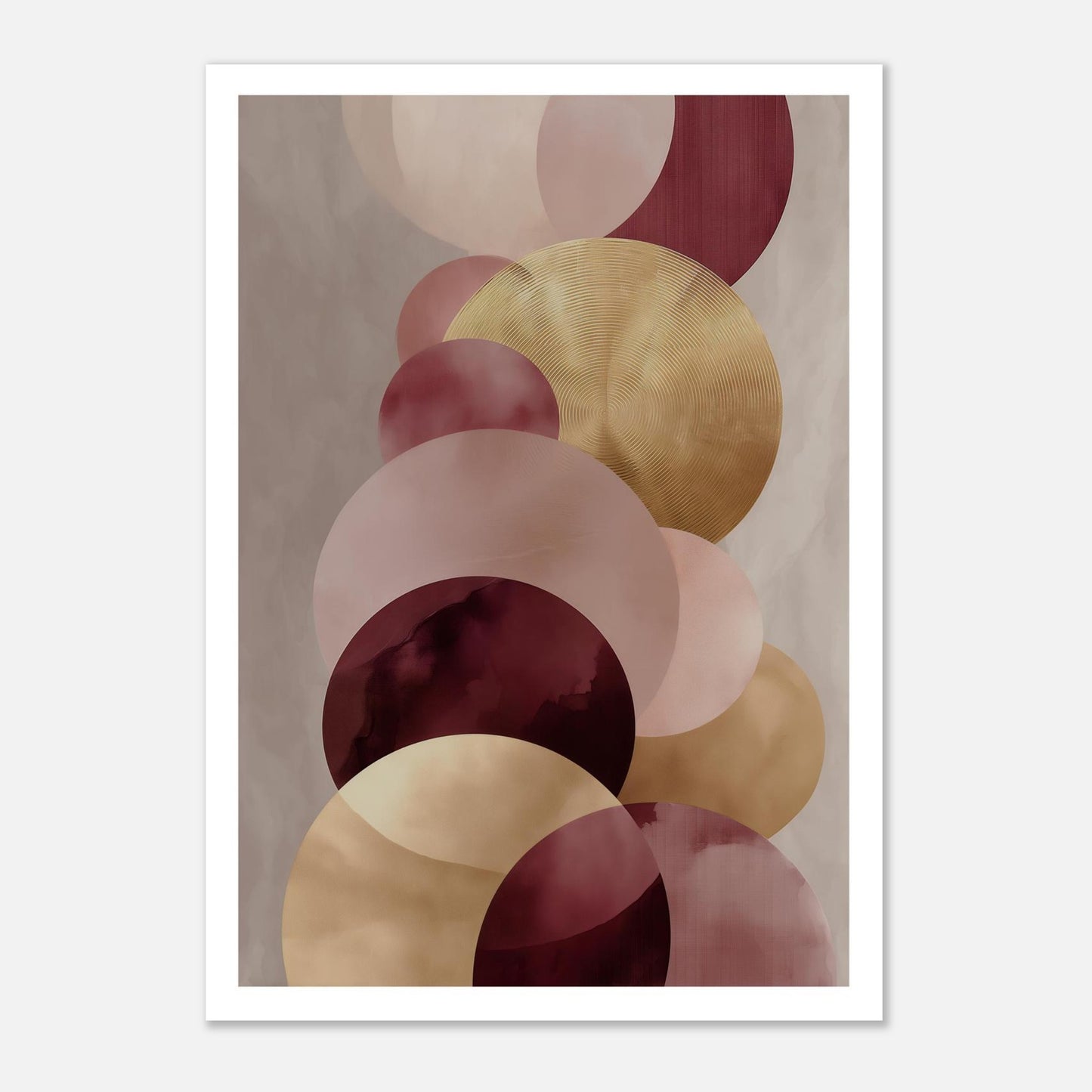 MYSTBIT ART | Golden Softness Art Print Wall Art