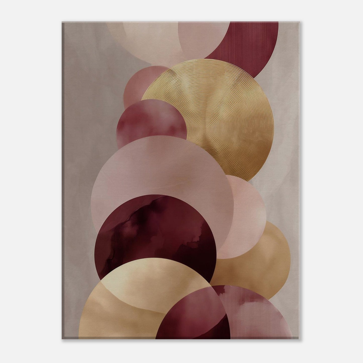 MYSTBIT ART | Golden Softness Canvas Print Wall Art