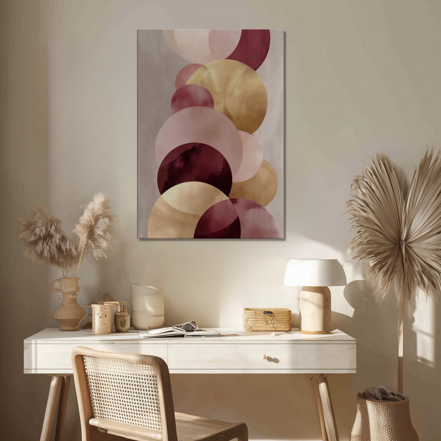 MYSTBIT ART | Golden Softness Canvas Print Wall Art