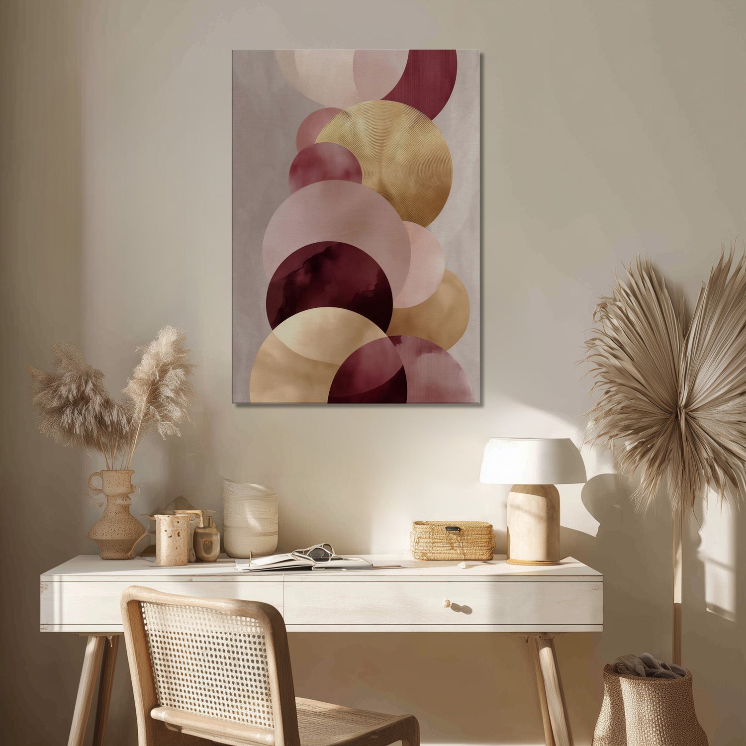 MYSTBIT ART | Golden Softness Canvas Print Wall Art