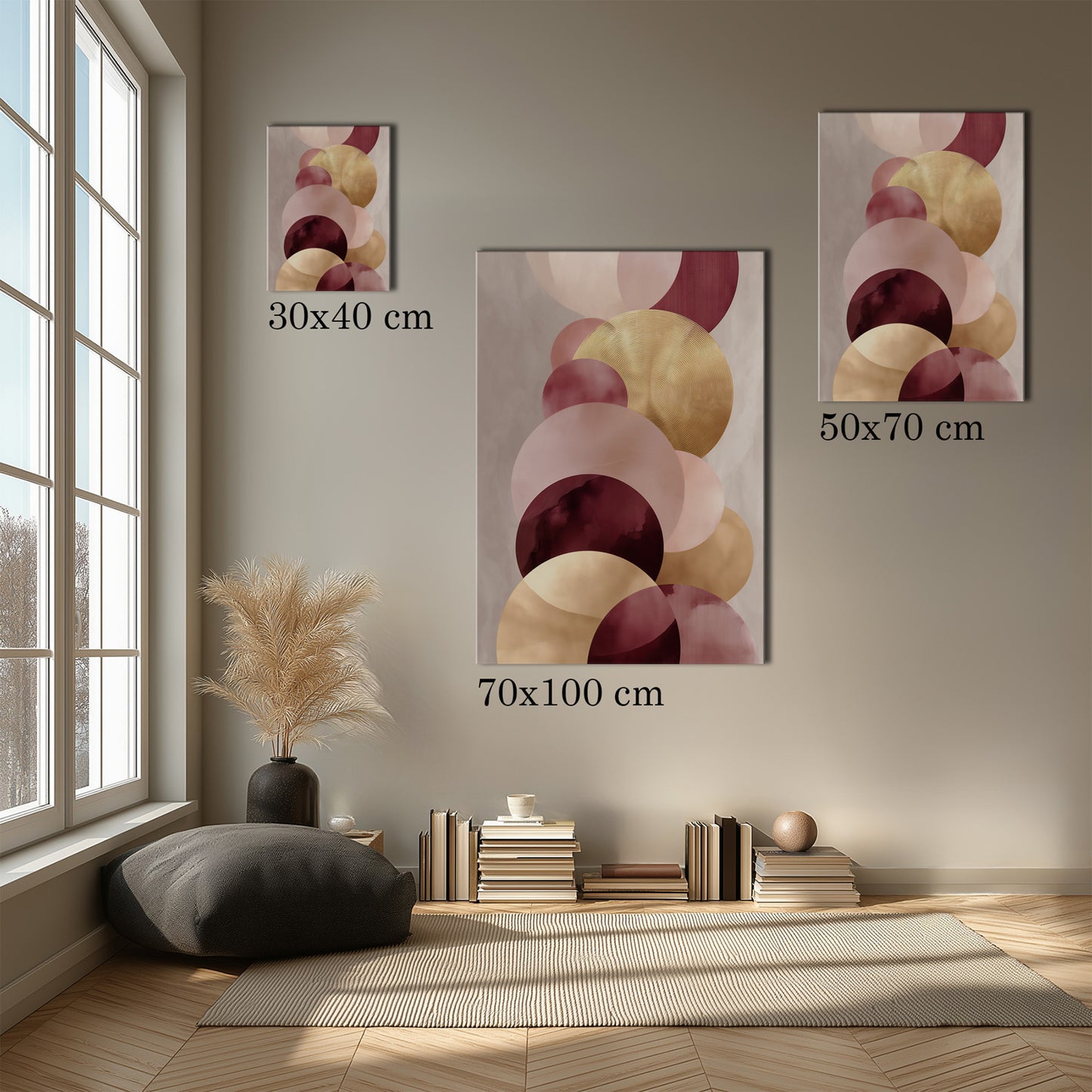 MYSTBIT ART | Golden Softness Canvas Print Wall Art