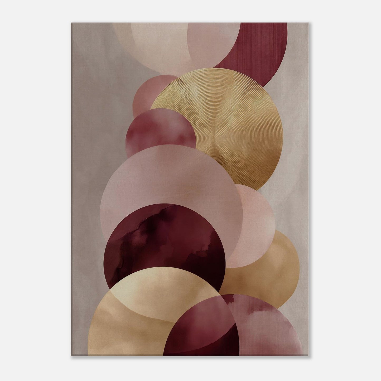 MYSTBIT ART | Golden Softness Canvas Print Wall Art