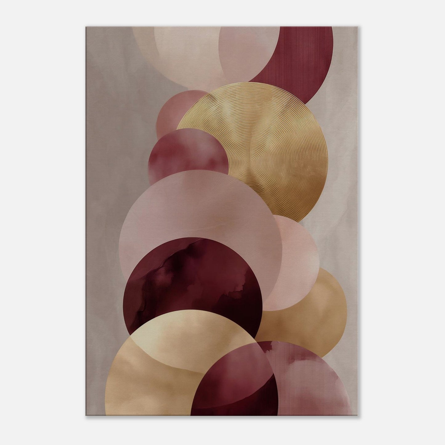 MYSTBIT ART | Golden Softness Canvas Print Wall Art