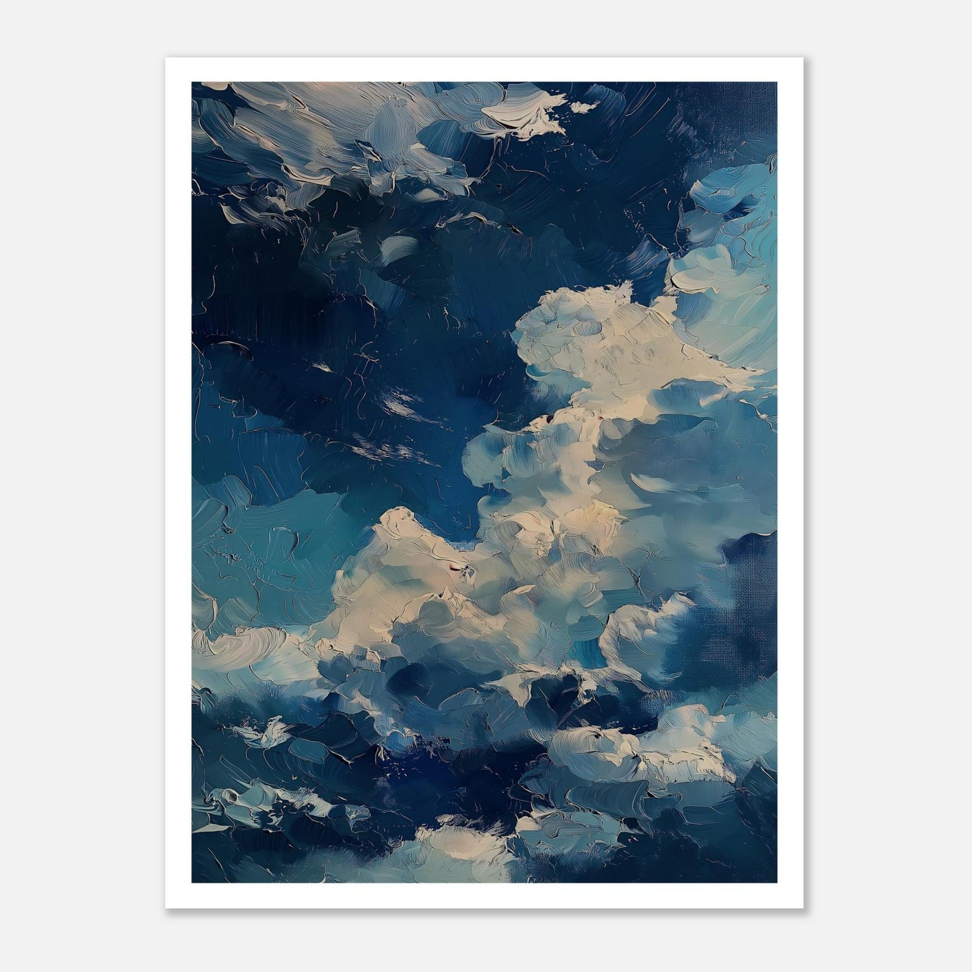 MYSTBIT ART | Heaven’s Brush Art Print Wall Art