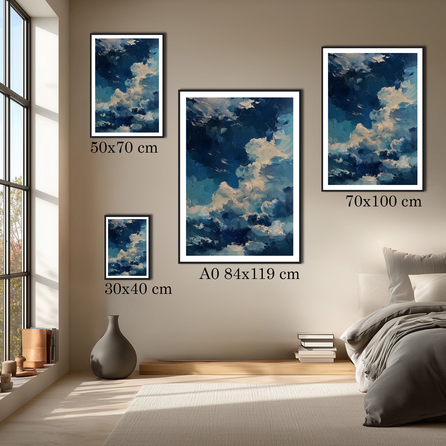 MYSTBIT ART | Heaven’s Brush Art Print Wall Art