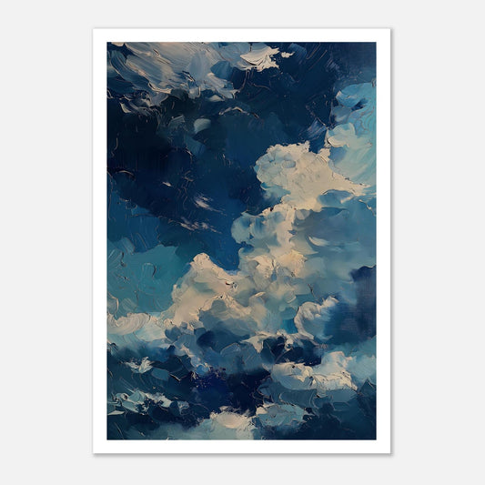 MYSTBIT ART | Heaven’s Brush Art Print Wall Art