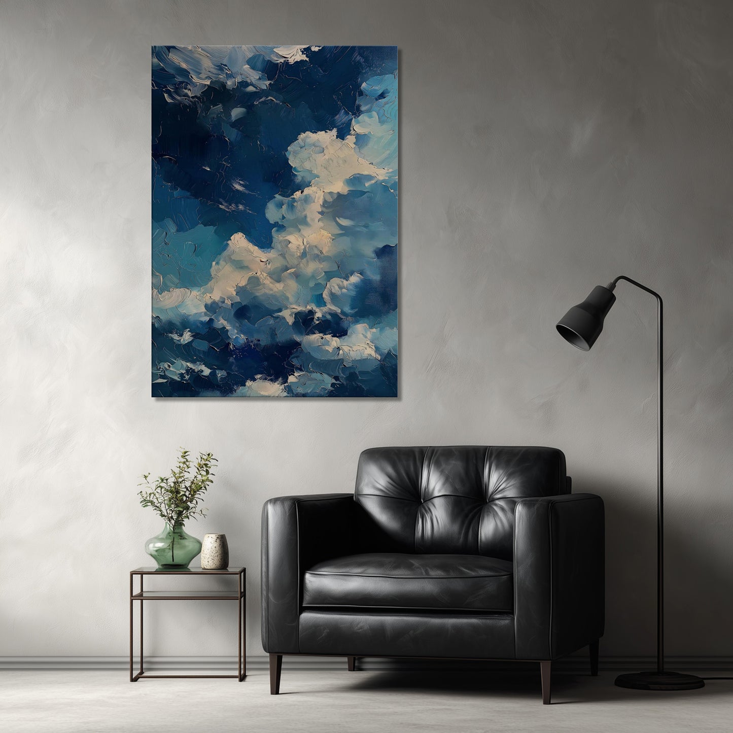 MYSTBIT ART | Heaven’s Brush Canvas Print Wall Art