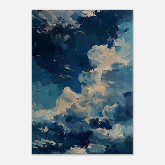 MYSTBIT ART | Heaven’s Brush Canvas Print Wall Art