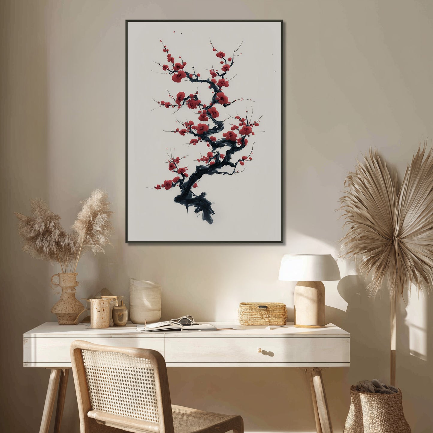 MYSTBIT ART | Ink & Blossoms Art Print Wall Art