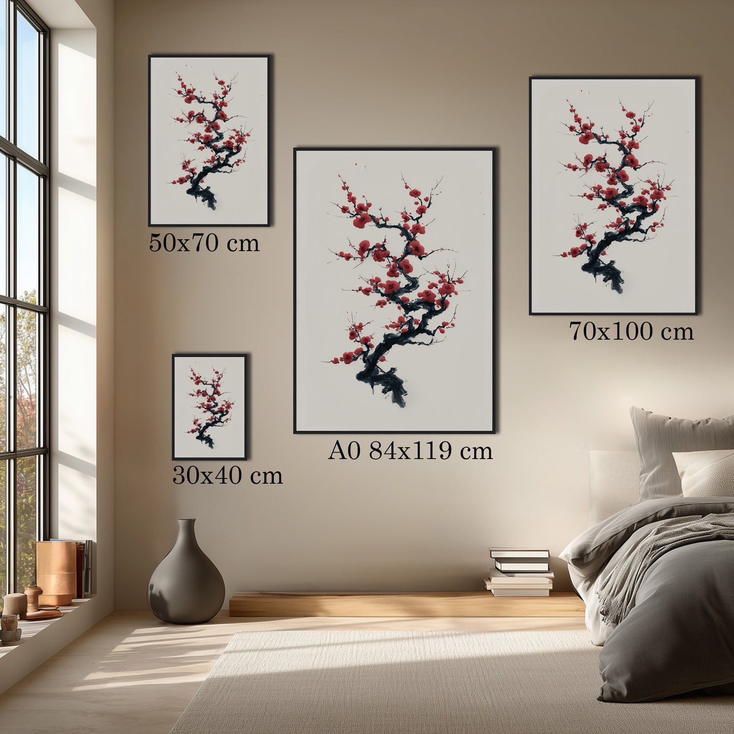 MYSTBIT ART | Ink & Blossoms Art Print Wall Art