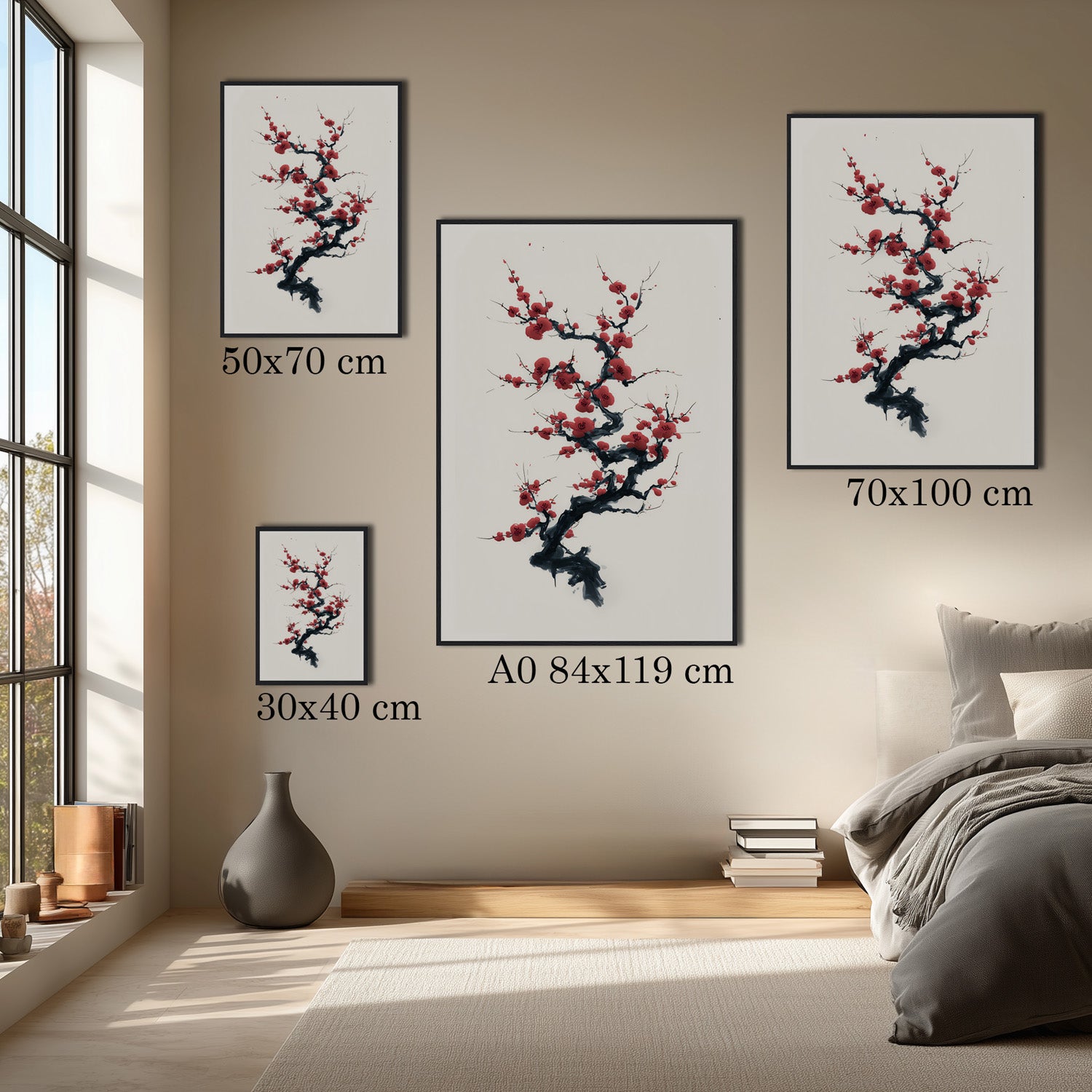 MYSTBIT ART | Ink & Blossoms Art Print Wall Art