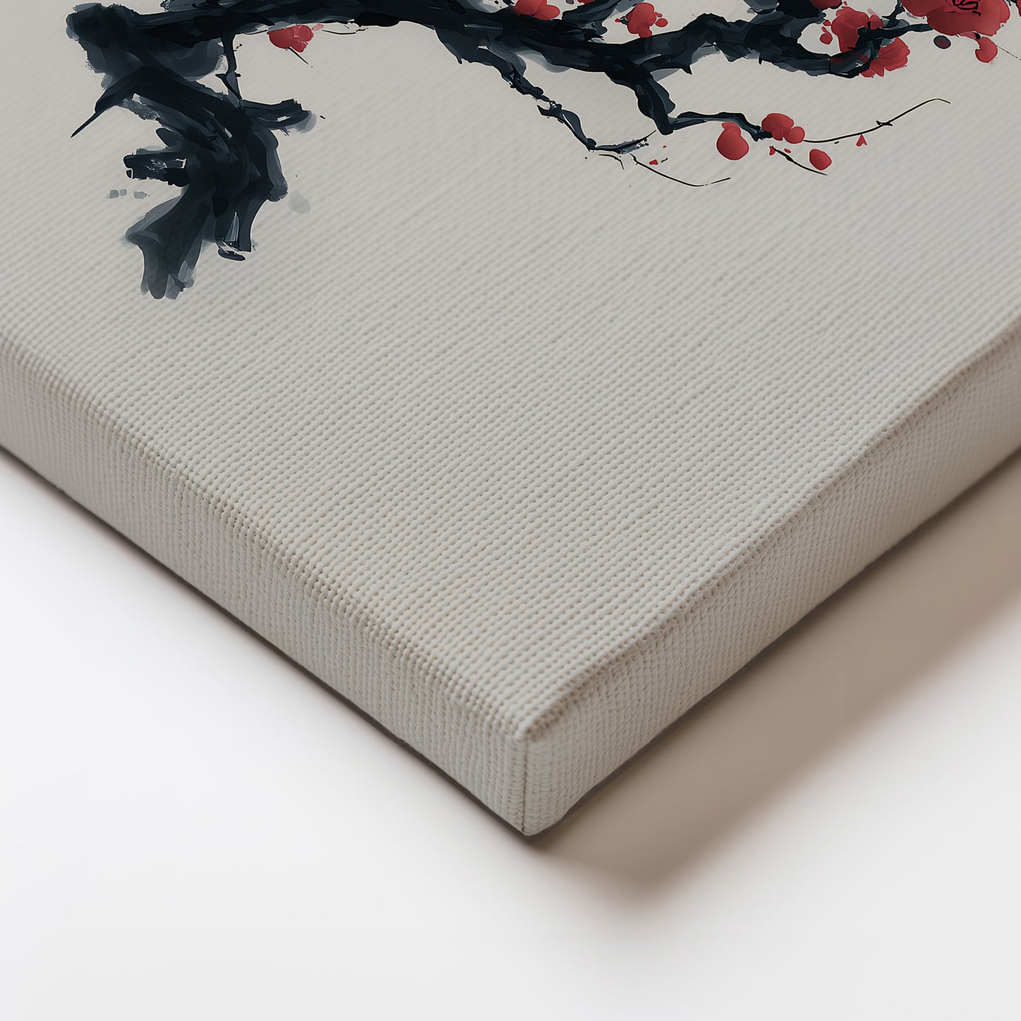 MYSTBIT ART | Ink & Blossoms Canvas Print Wall Art